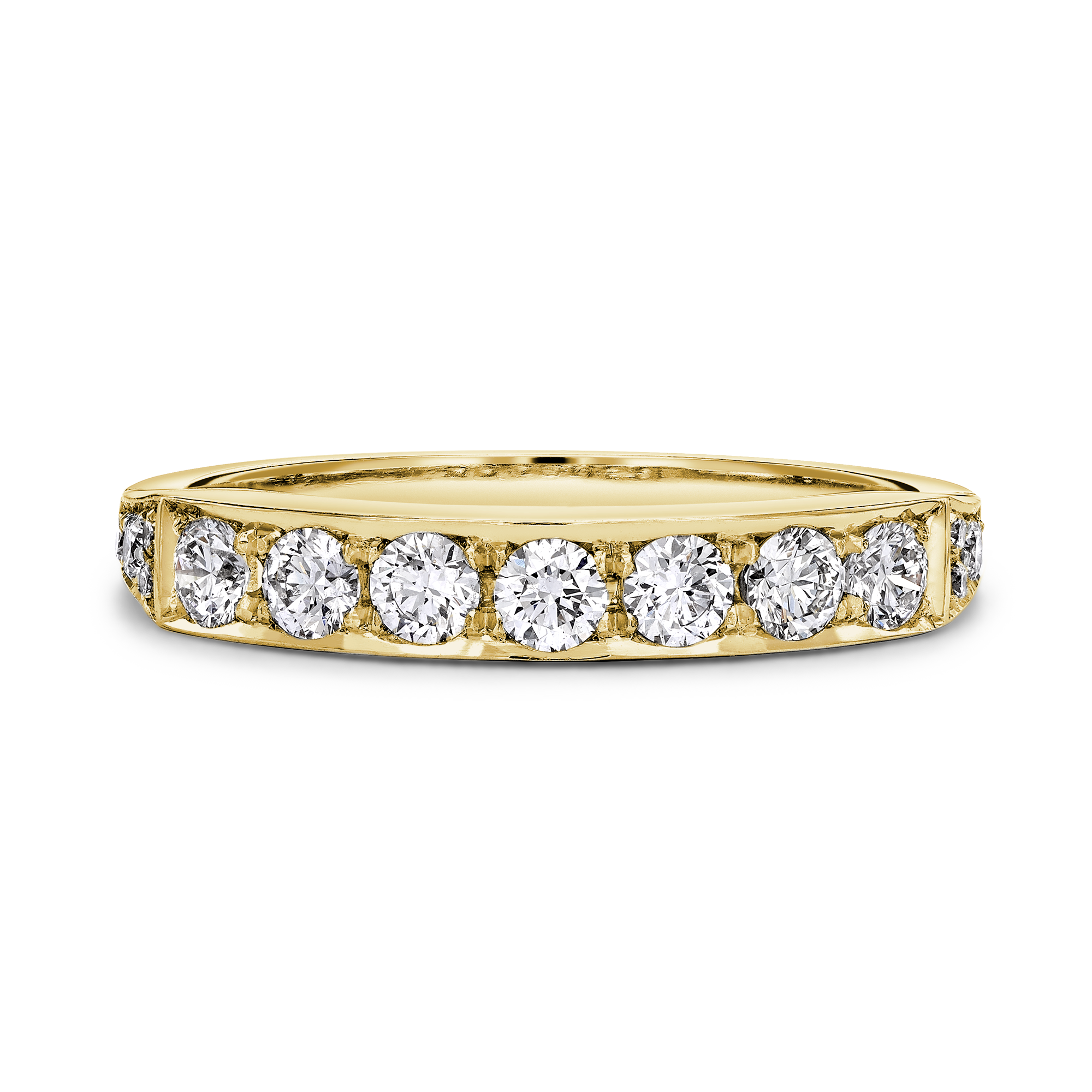 Antrobus 0.52ct Diamond Half Eternity Ring Brilliant Cut, Grain Set_2