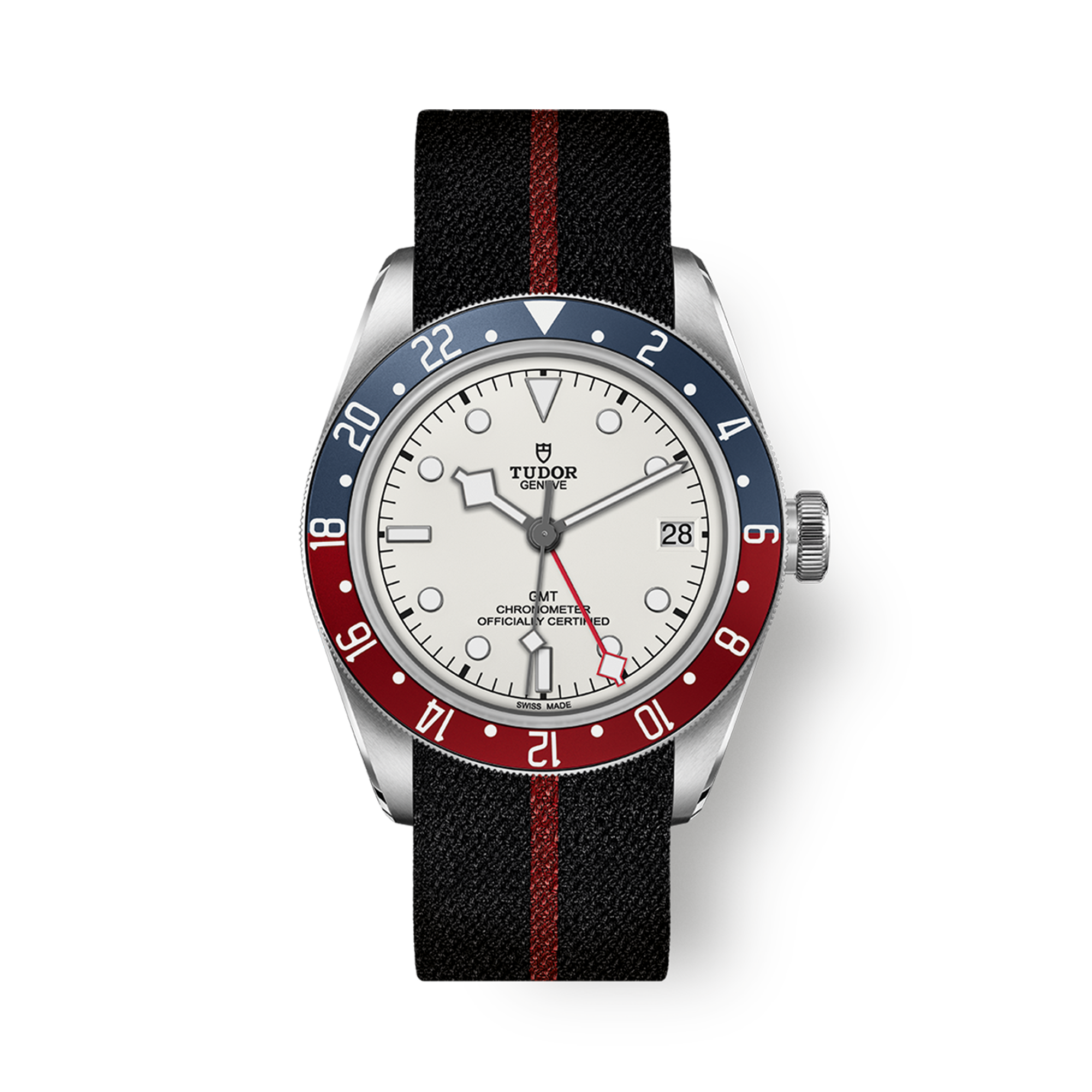 Tudor Black Bay GMT 41mm, White Dial, Baton Numerals_1