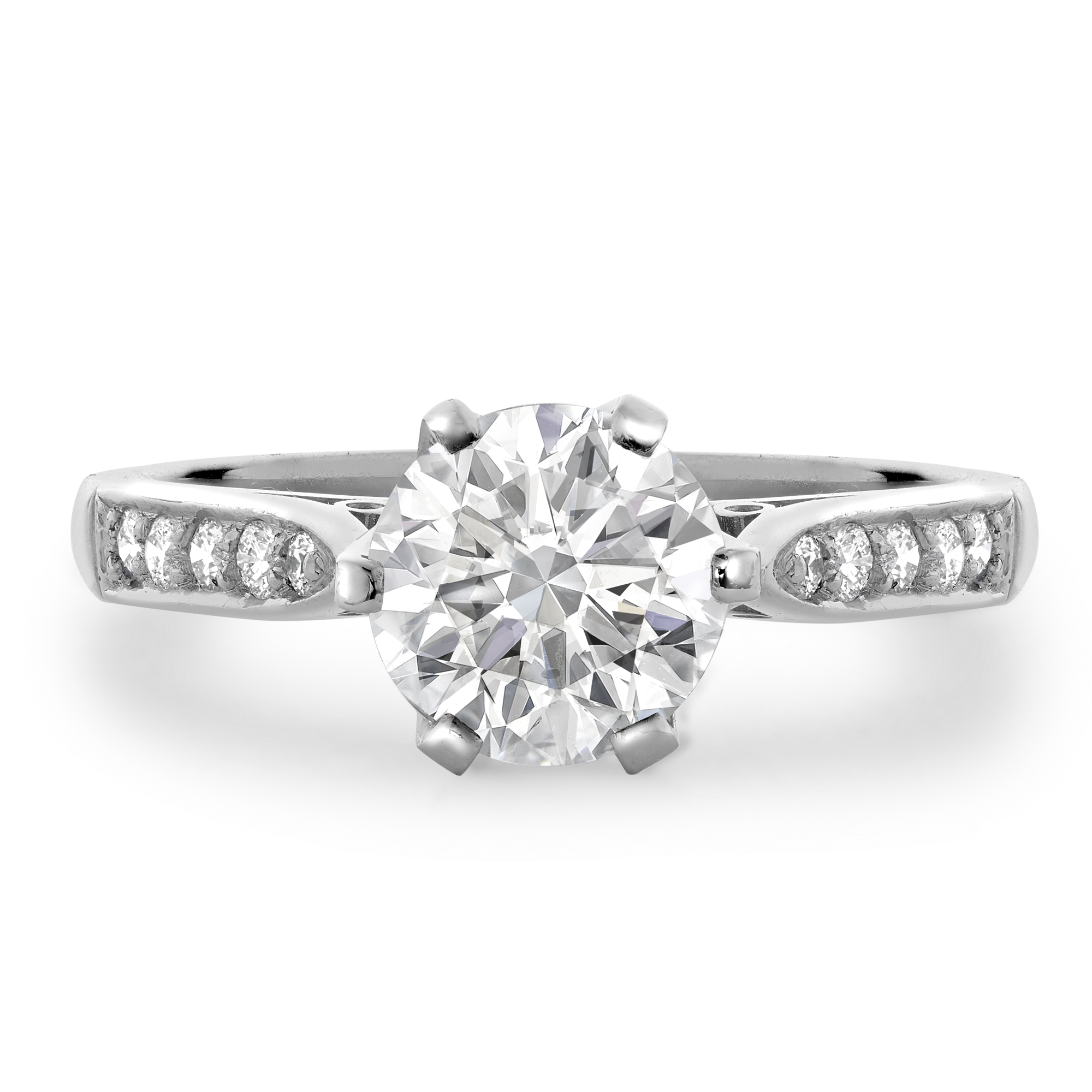 Classic 1.19ct Diamond Solitaire Ring Brilliant cut, Claw set_2