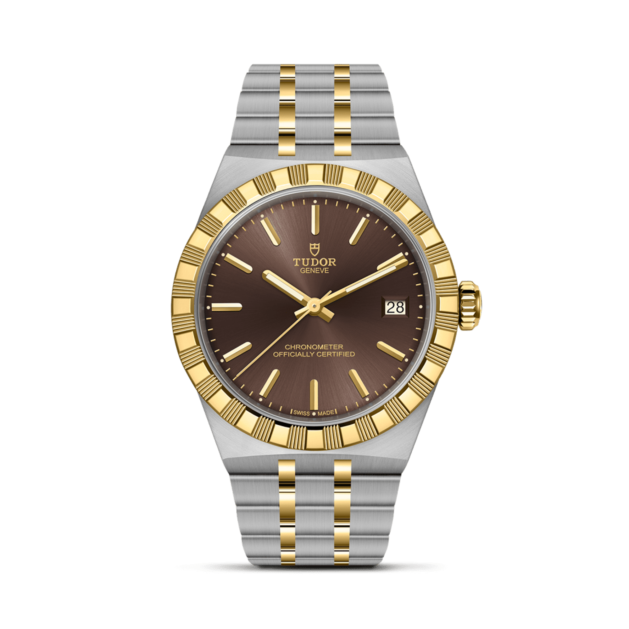 Tudor Royal 36mm, Brown Dial, Baton Numerals_1