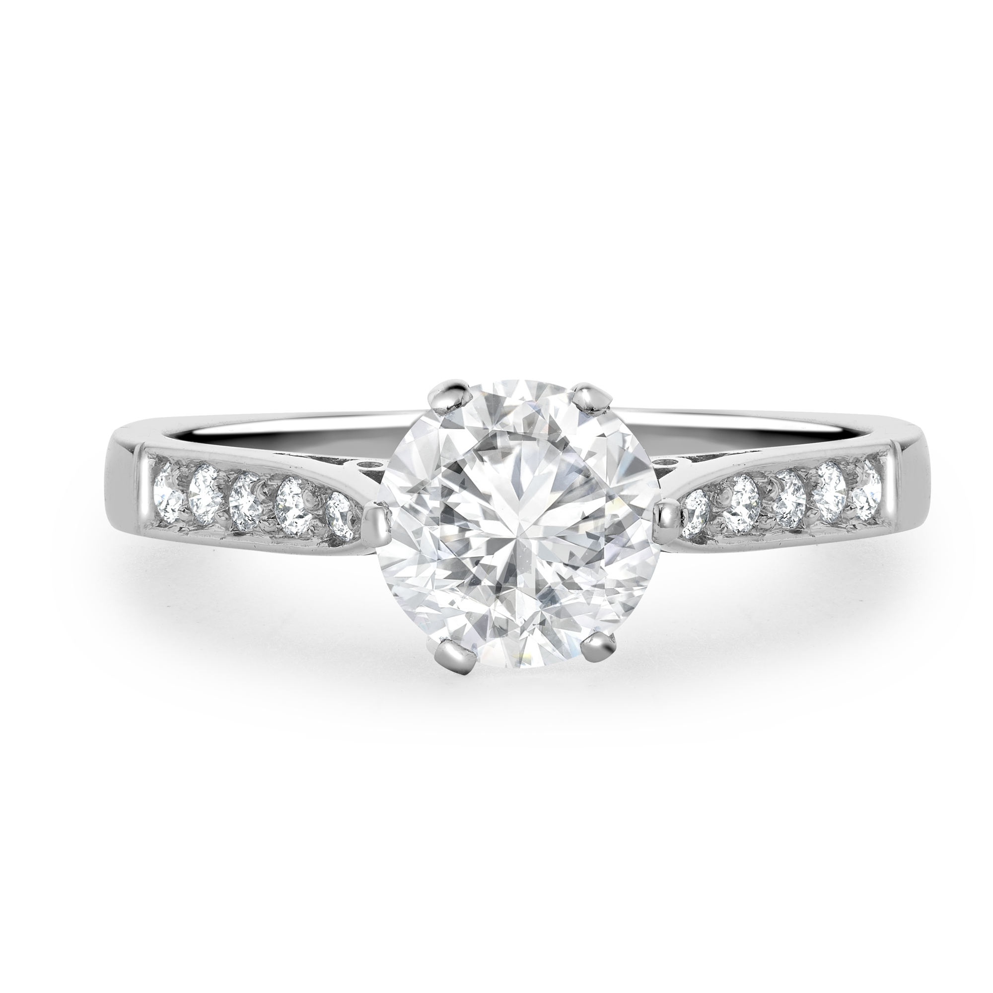 Classic 0.99ct Diamond Solitaire Ring Brilliant cut, Claw set_2