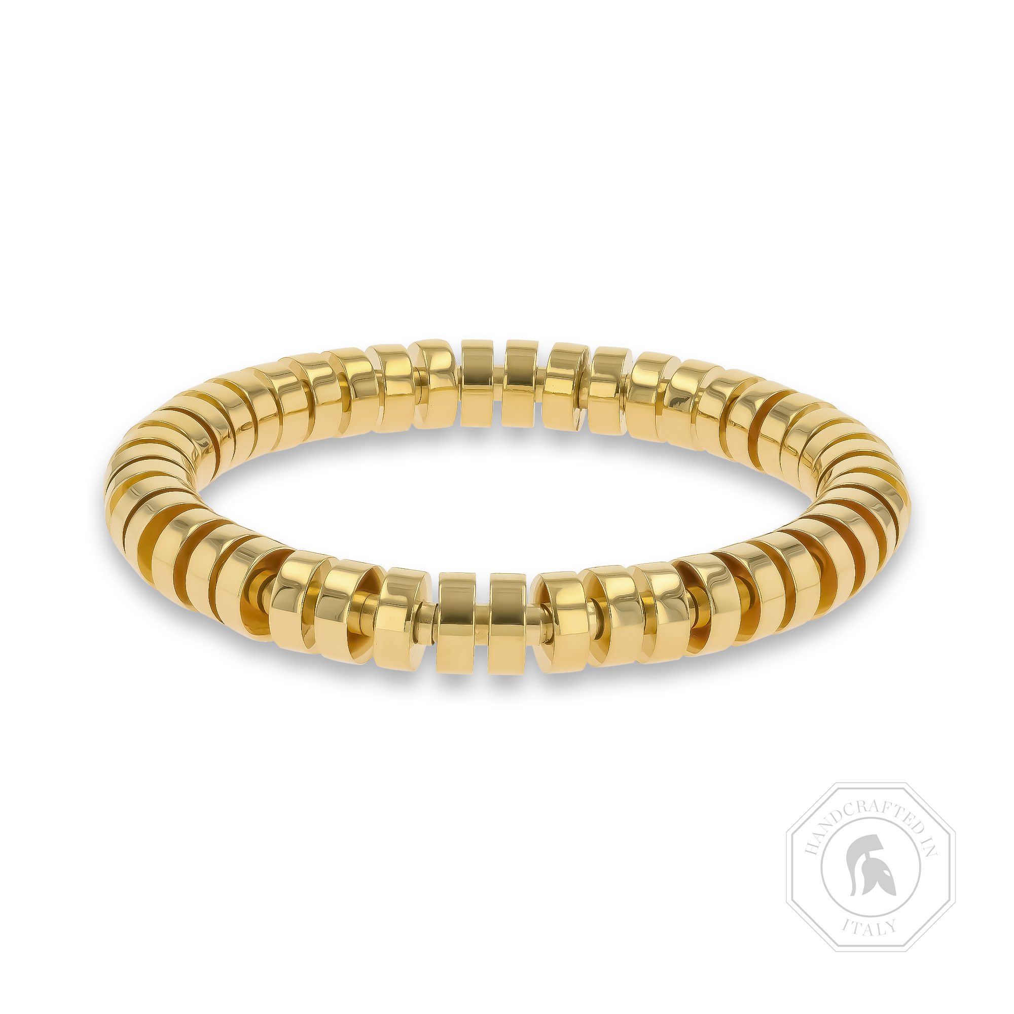 Amalfi Large Angular Link Expandable Bangle _1