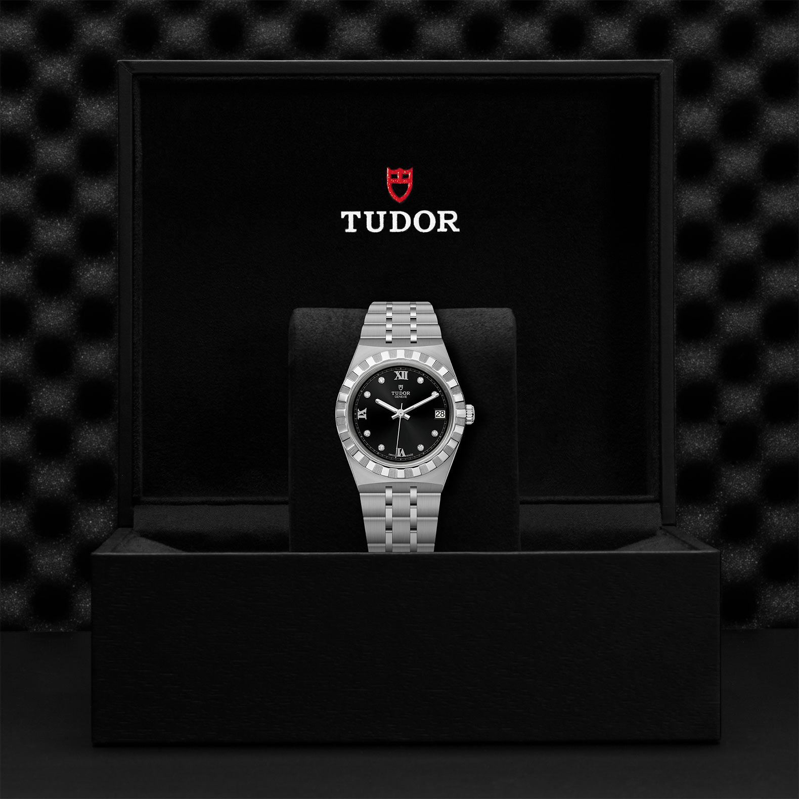 Tudor Royal 34mm. Black Dial. Diamond Numerals_3