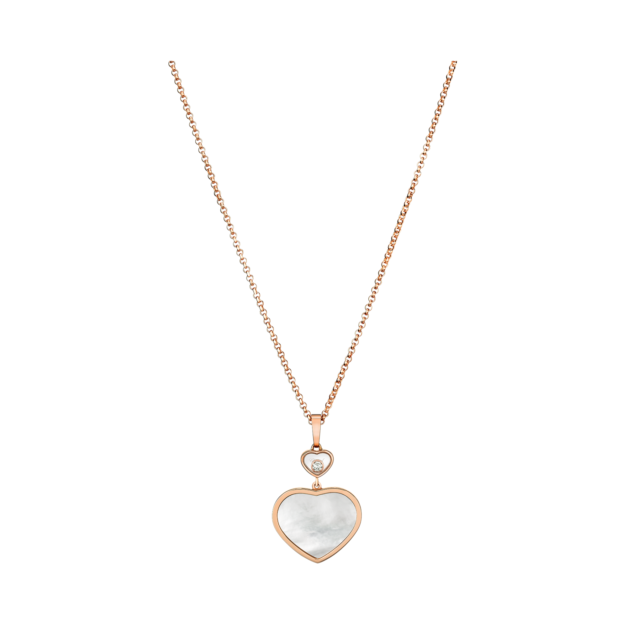 Chopard Happy Hearts Pendant Brilliant Cut, Rub Over Set_2