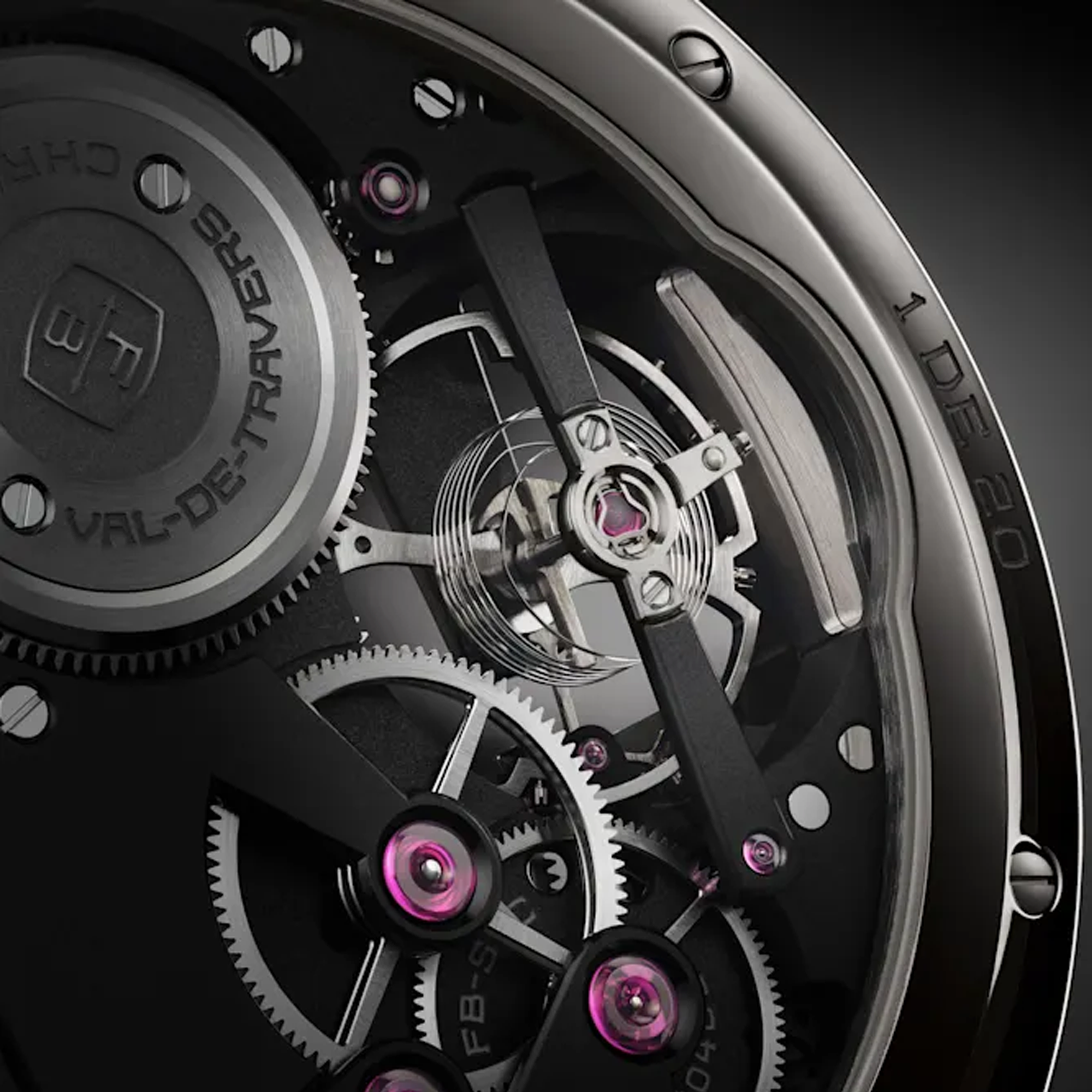 Ferdinand Berthoud Chronomètre FB 3SPC.3-1 42.3mm, Black Dial, Arabic Numerals_3