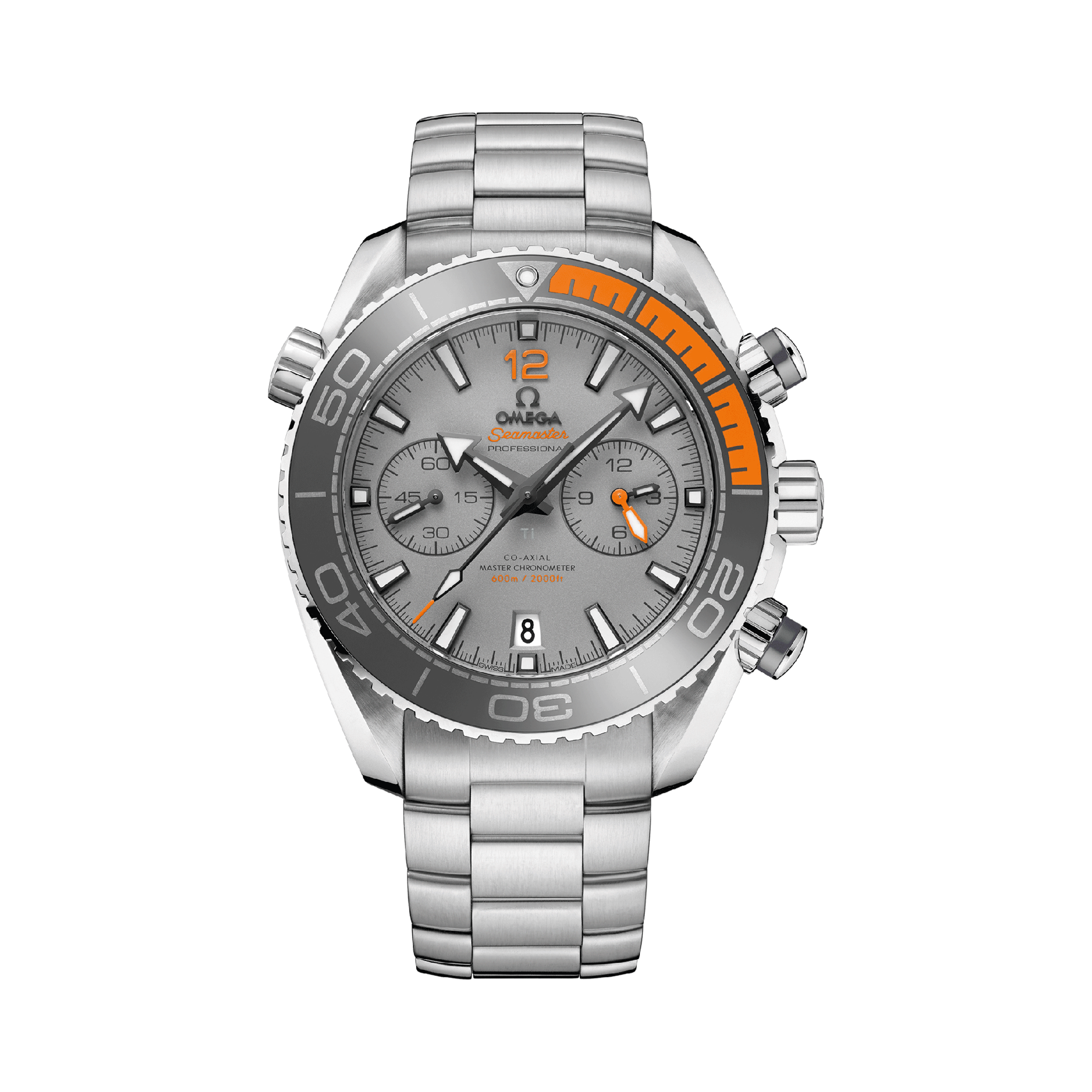 OMEGA Seamaster Planet Ocean 600m 45.5mm, Grey Dial, Baton Numerals_1