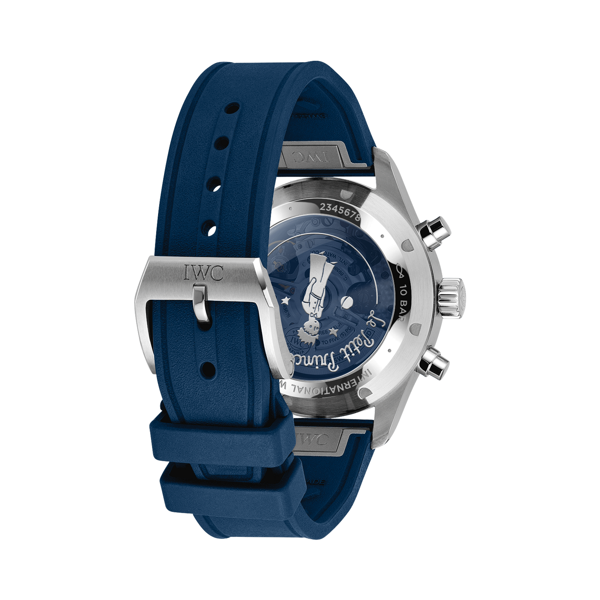 IWC Pilot's Chronograph 43mm, Blue Dial, Arabic Numerals_4