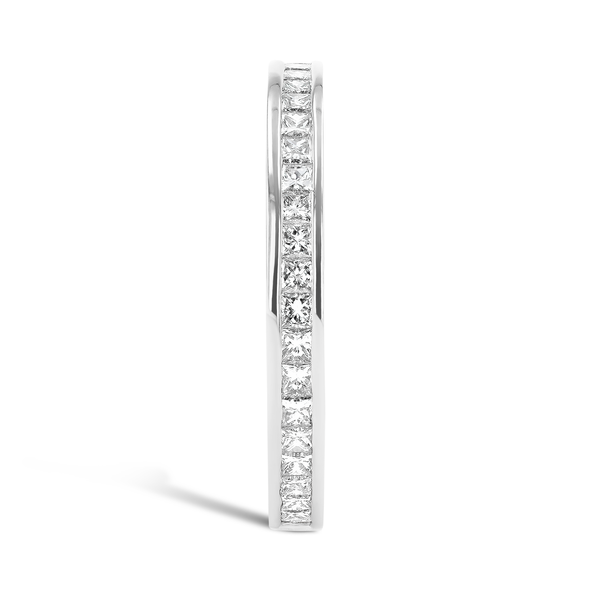 Princess Cut 0.94ct Diamond Full Eternity Ring Princess Cut, Channel Set_4