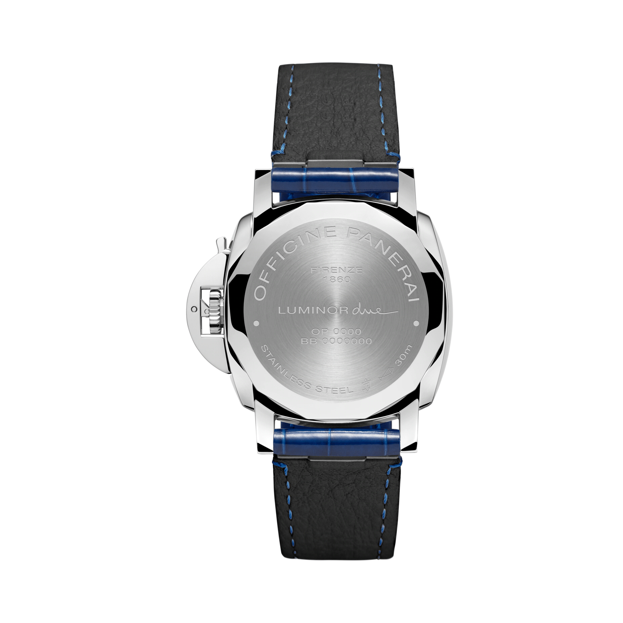 Panerai Luminor Due - 38mm 38mm, Blue Dial, Arabic/Baton Numerals_2