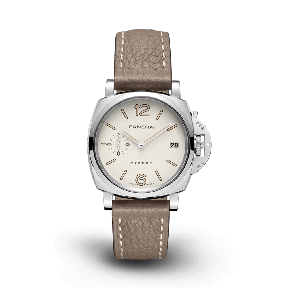 Luminor Due - 38mm White Dial, Arabic/Baton Numerals_1