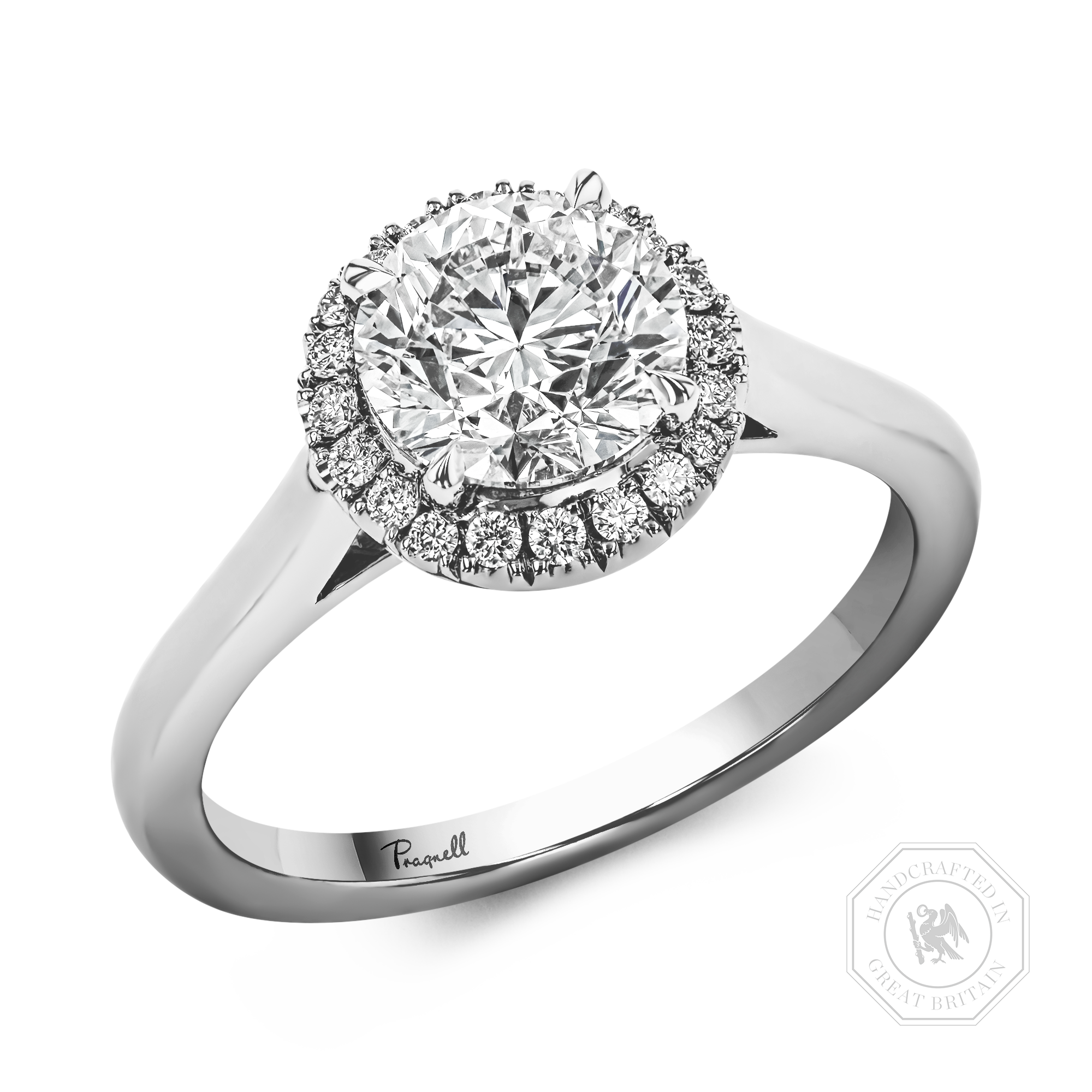 Celestial 1.51ct Brilliant Cut Diamond Cluster Ring Brilliant cut, Claw set_1