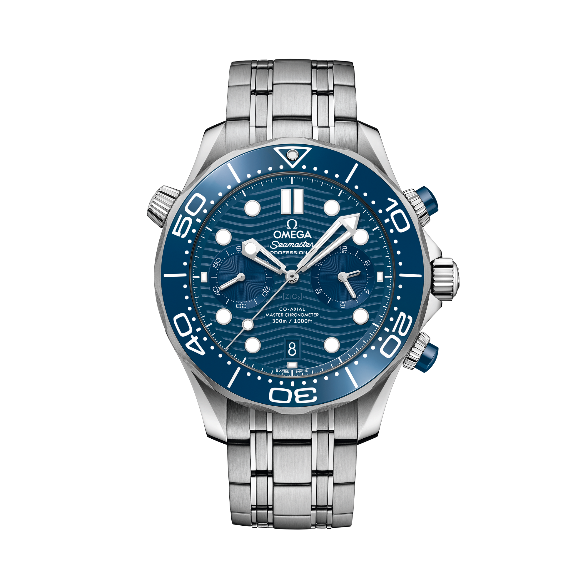 OMEGA Seamaster Diver 300m 44mm, Blue Dial, Baton Numerals_1