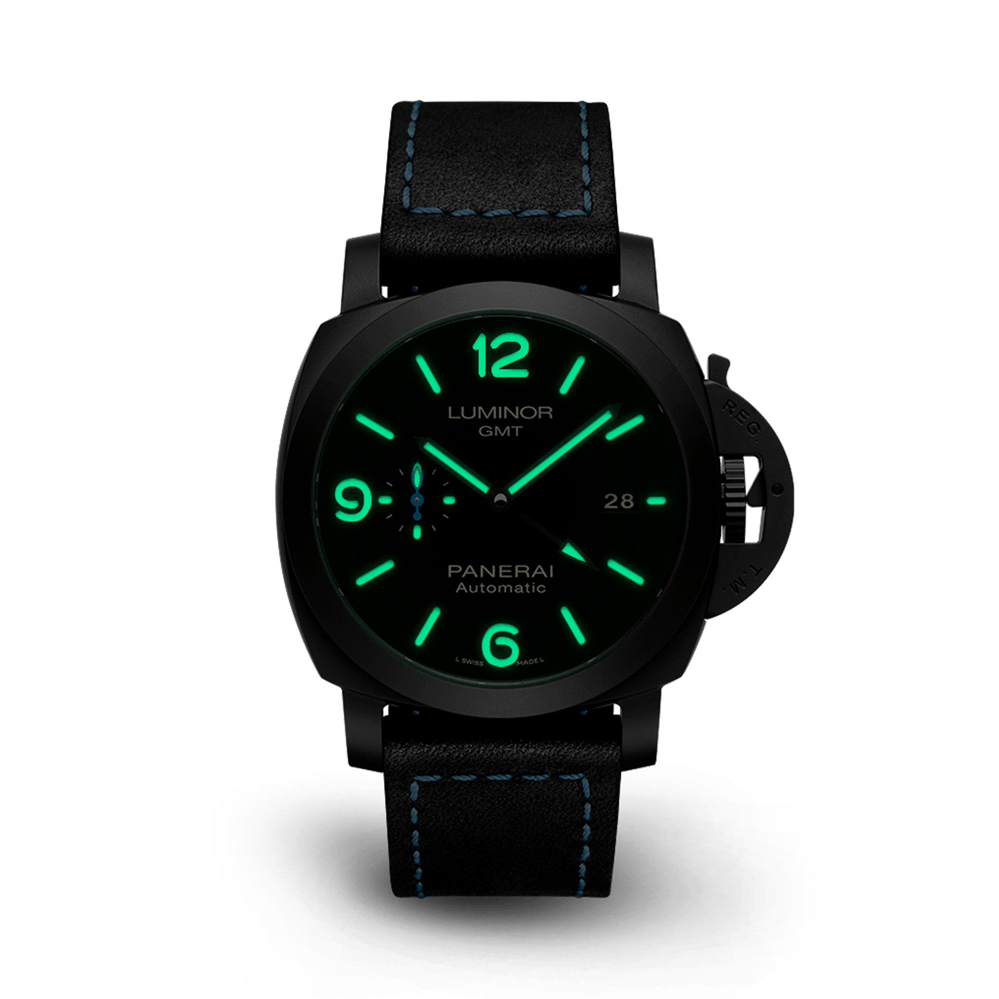 Panerai Luminor GMT - 44mm 44mm,Black Dial, Arabic Numerals_3