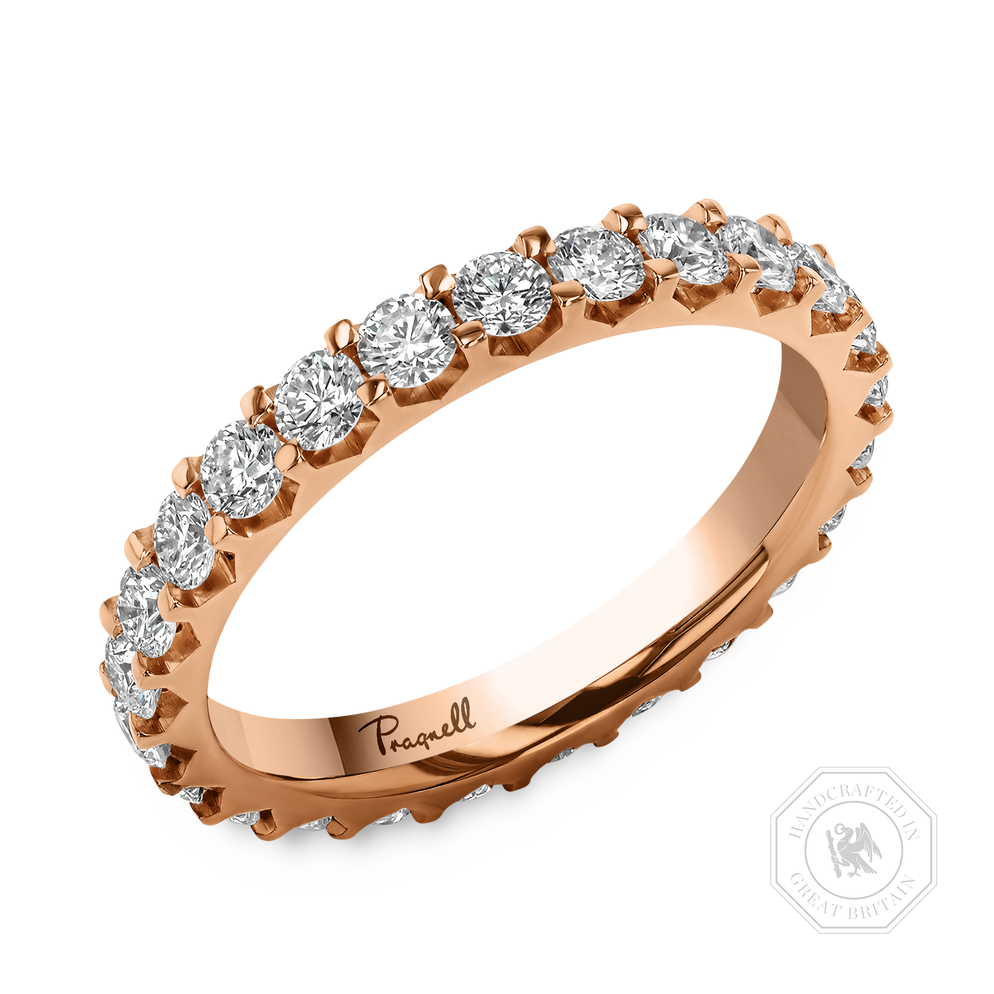 Brilliant Cut Diamond Eternity Ring Brilliant Cut, Eternity, Claw Set_1