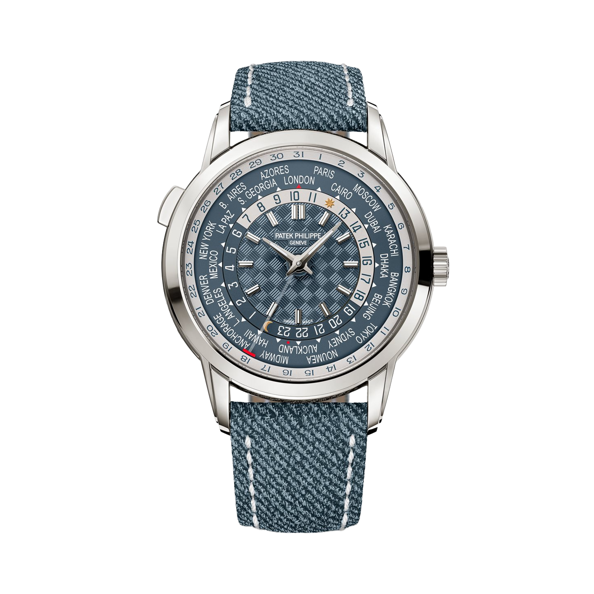 Patek Philippe Complications 40mm, Blue Dial, Roman Numerals_1