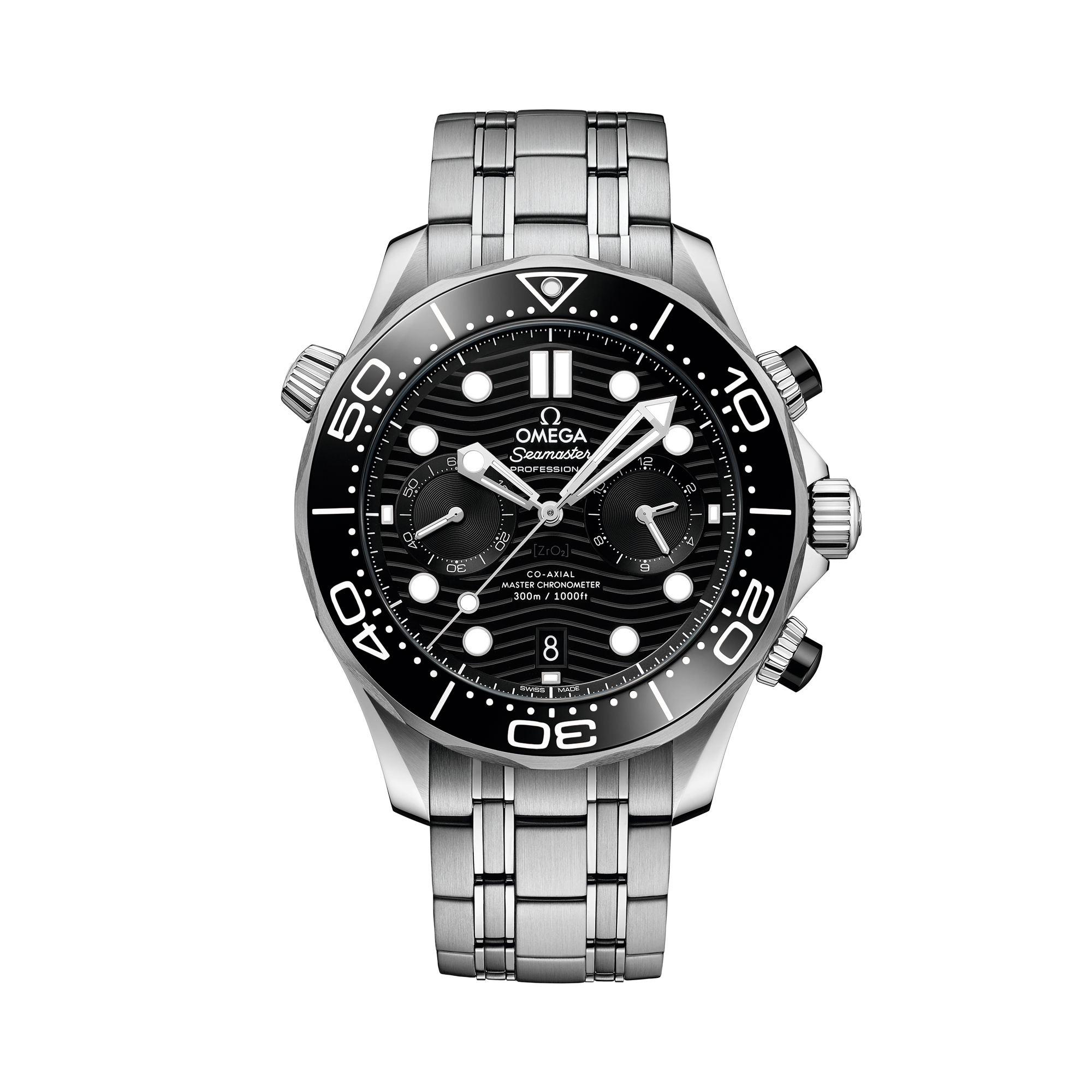 OMEGA Seamaster Diver 300m 44mm, Black Dial, Baton Numerals_1