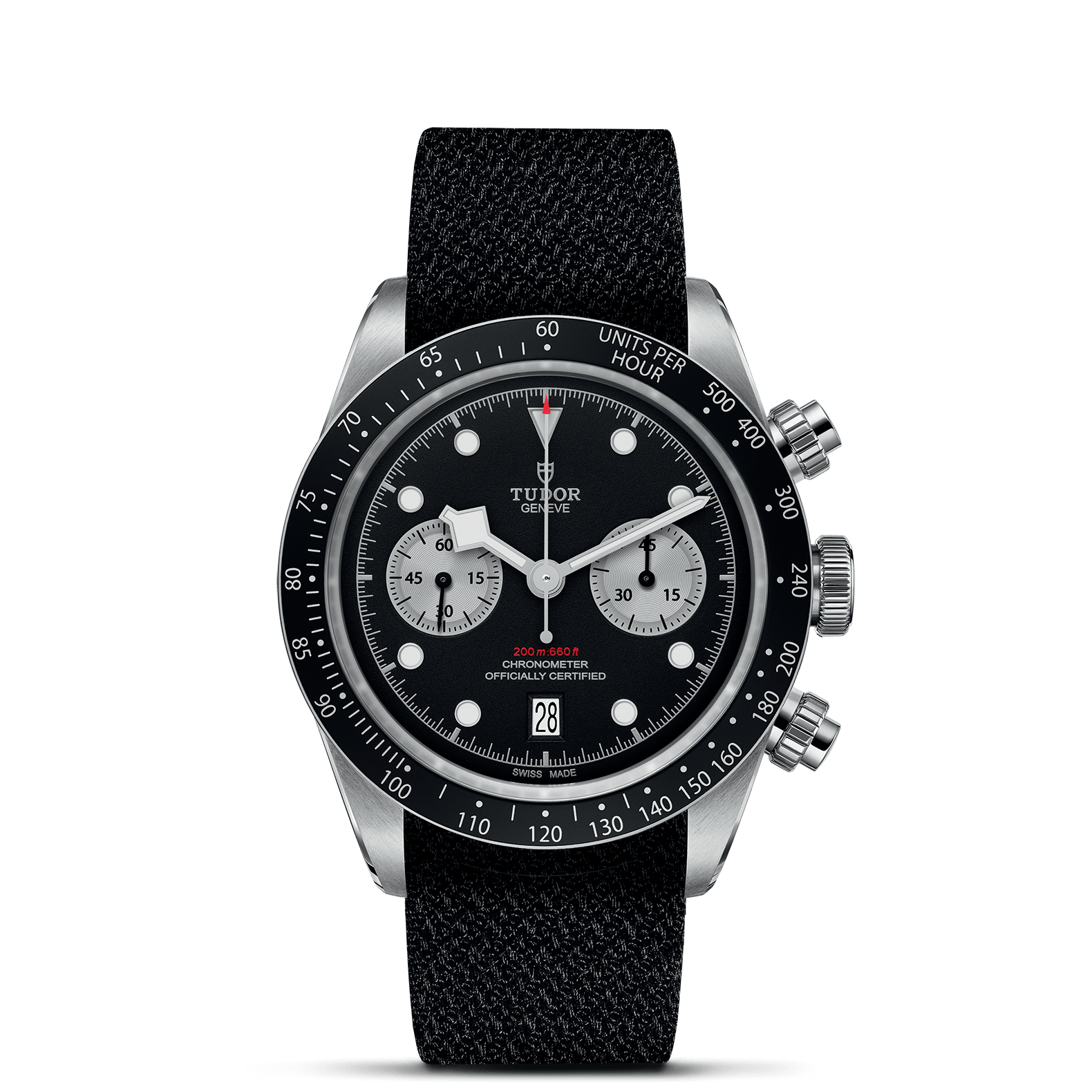 Tudor Black Bay Chrono 41mm, Black Dial, Baton Markers_1