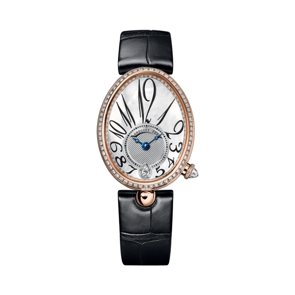 Breguet Reine de Naples 28.45mm, Mother of Pearl Dial, Arabic Numerals_1