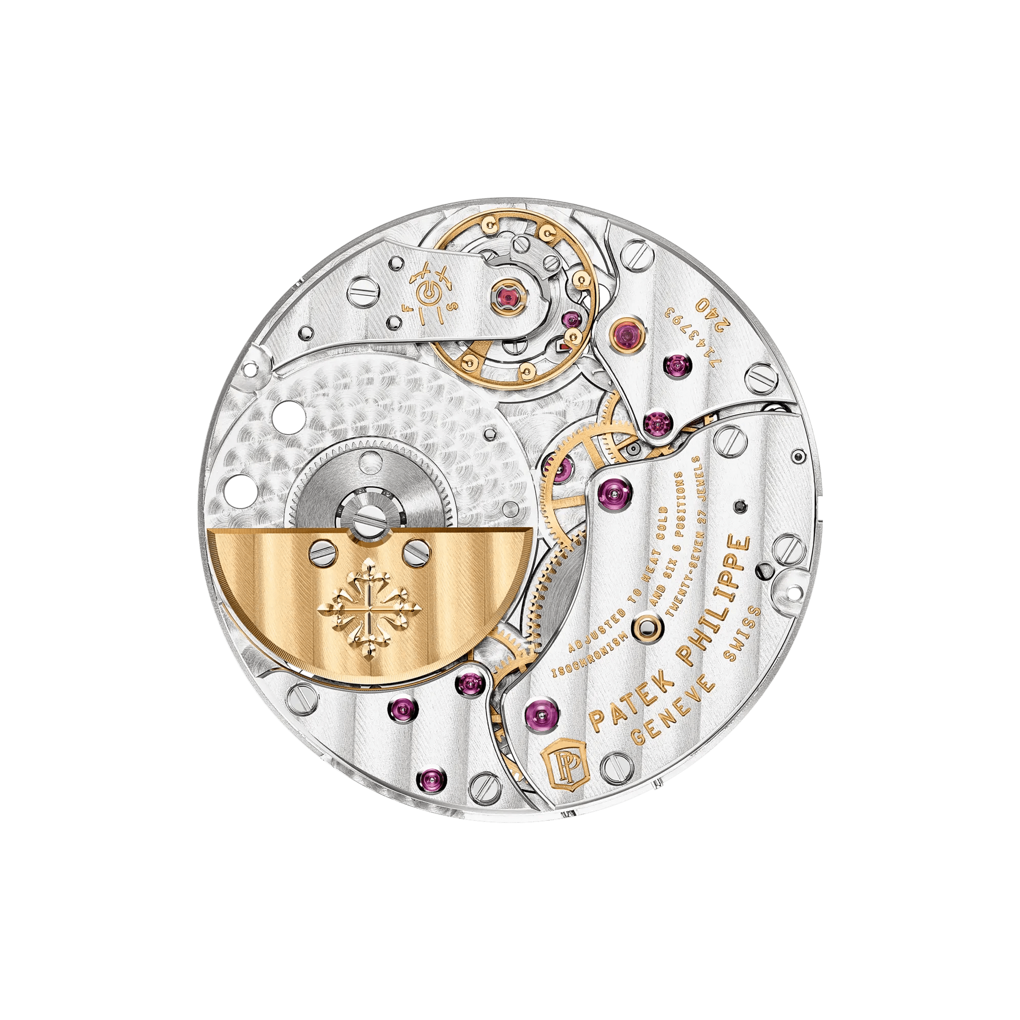 Patek Philippe Complications 38mm, Blue-Grey Dial, Arabic Numerals_6