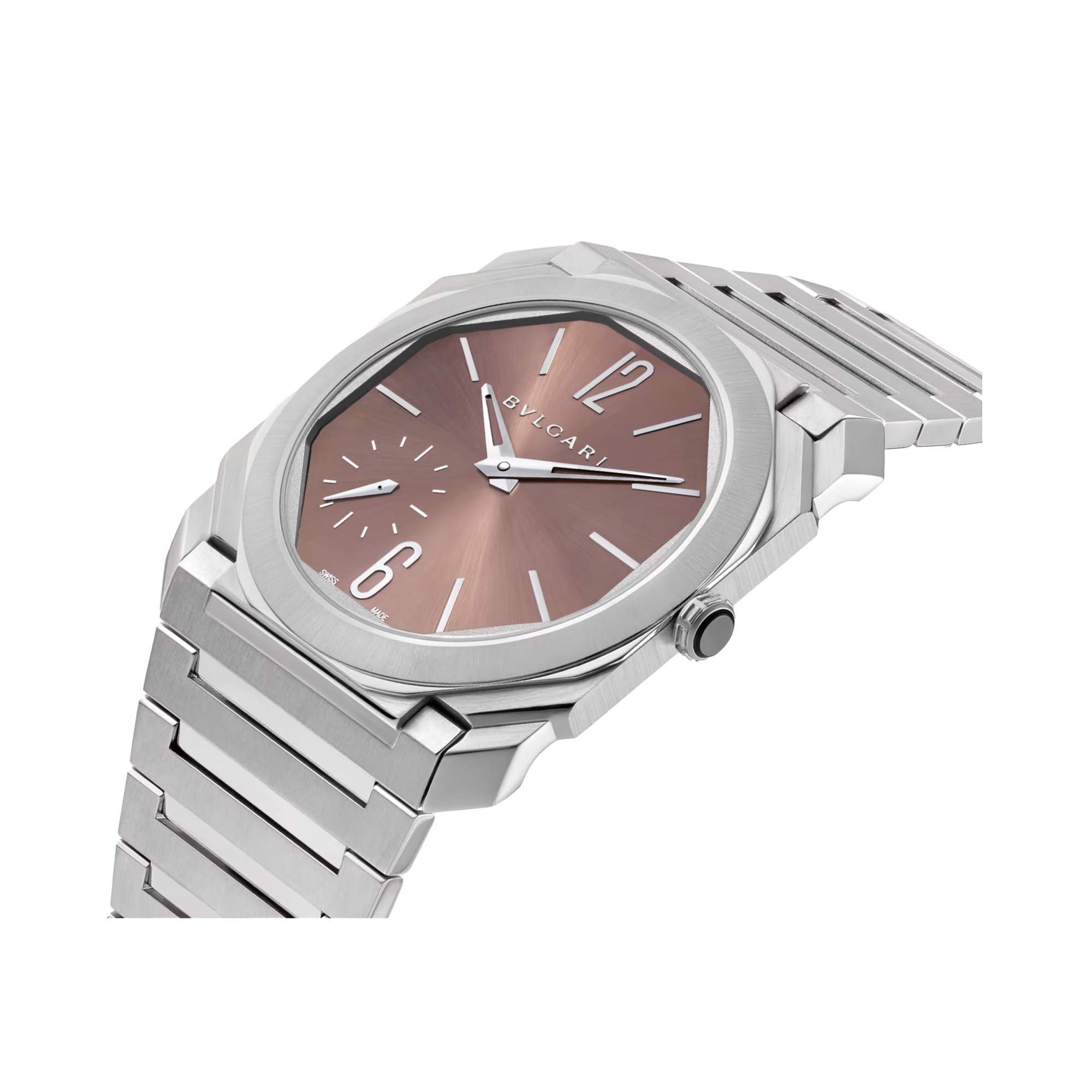 Bvlgari Octo Finissimo 40mm, Pink Dial, Arabic/Baton Numerals_2