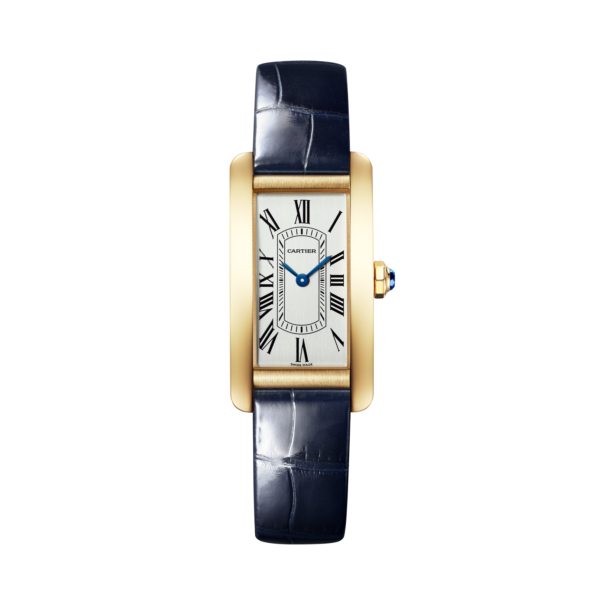 Cartier Tank Américaine 19.4mm, Silver Dial, Roman Numeral_1