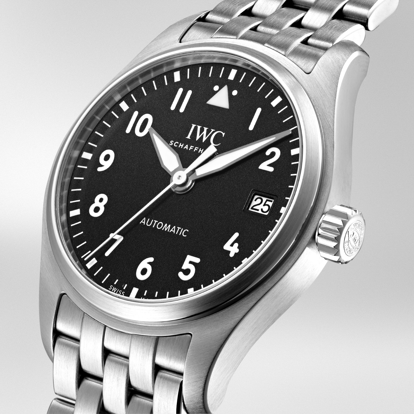 IWC Pilot's Automatic 36 36mm, Black Dial, Arabic Numerals_3