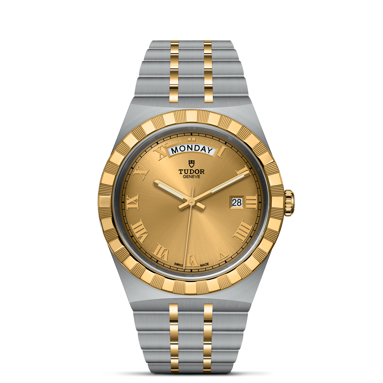 Tudor Royal 41mm. Champagne Dial. Roman Numerals_1