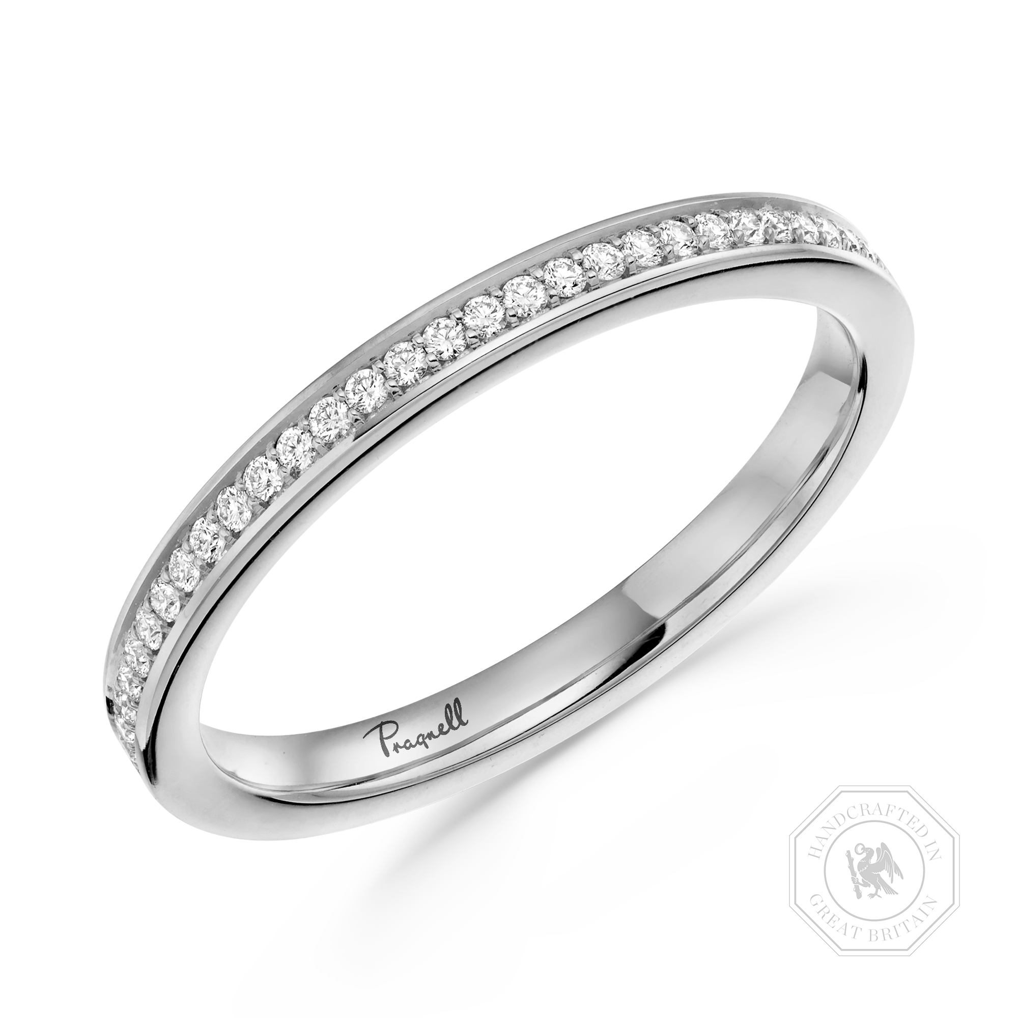 Brilliant Cut Diamond Eternity Ring Brilliant Cut, Eternity, Thread Set_1
