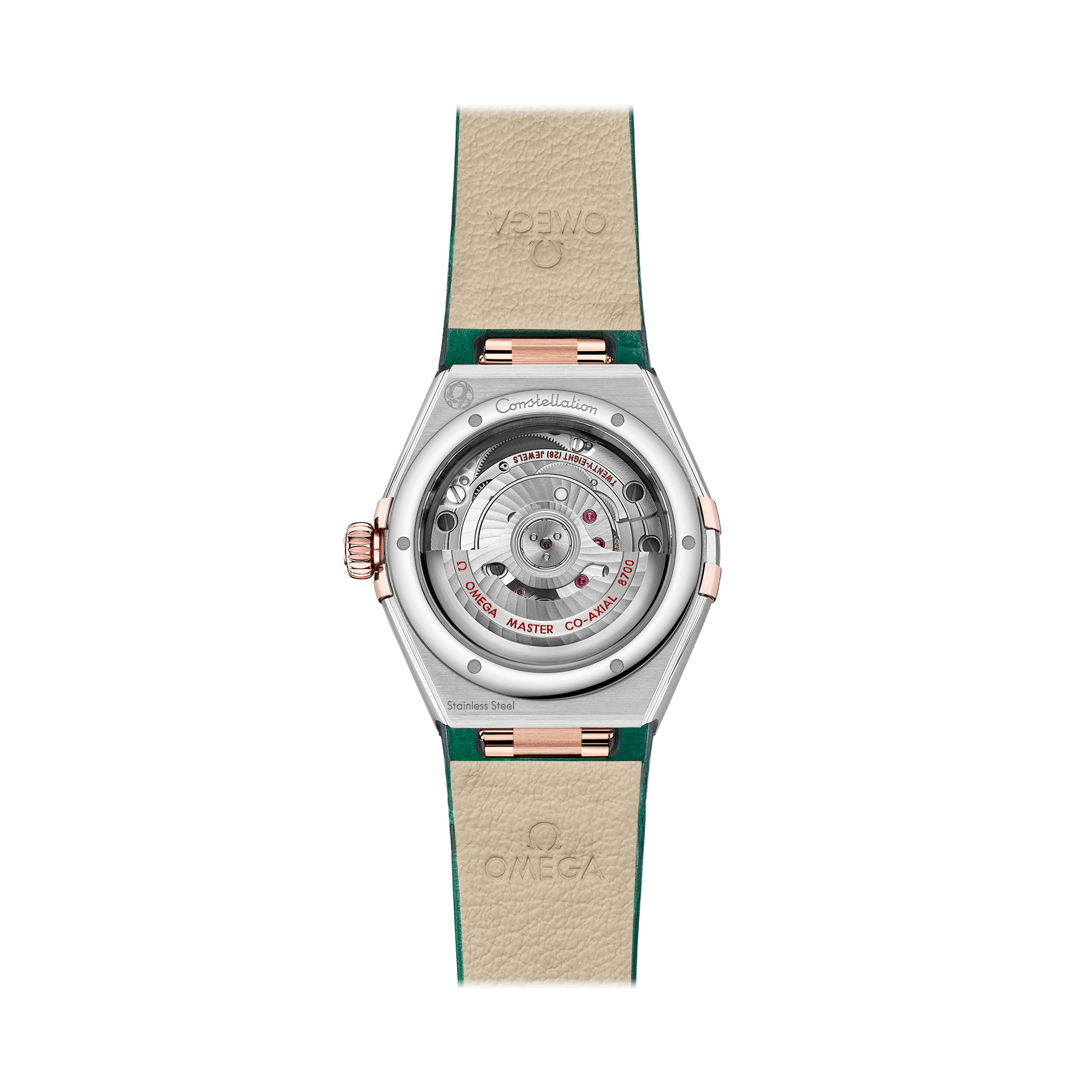 OMEGA Constellation 29mm, Green Dial, Diamond Numerals_2
