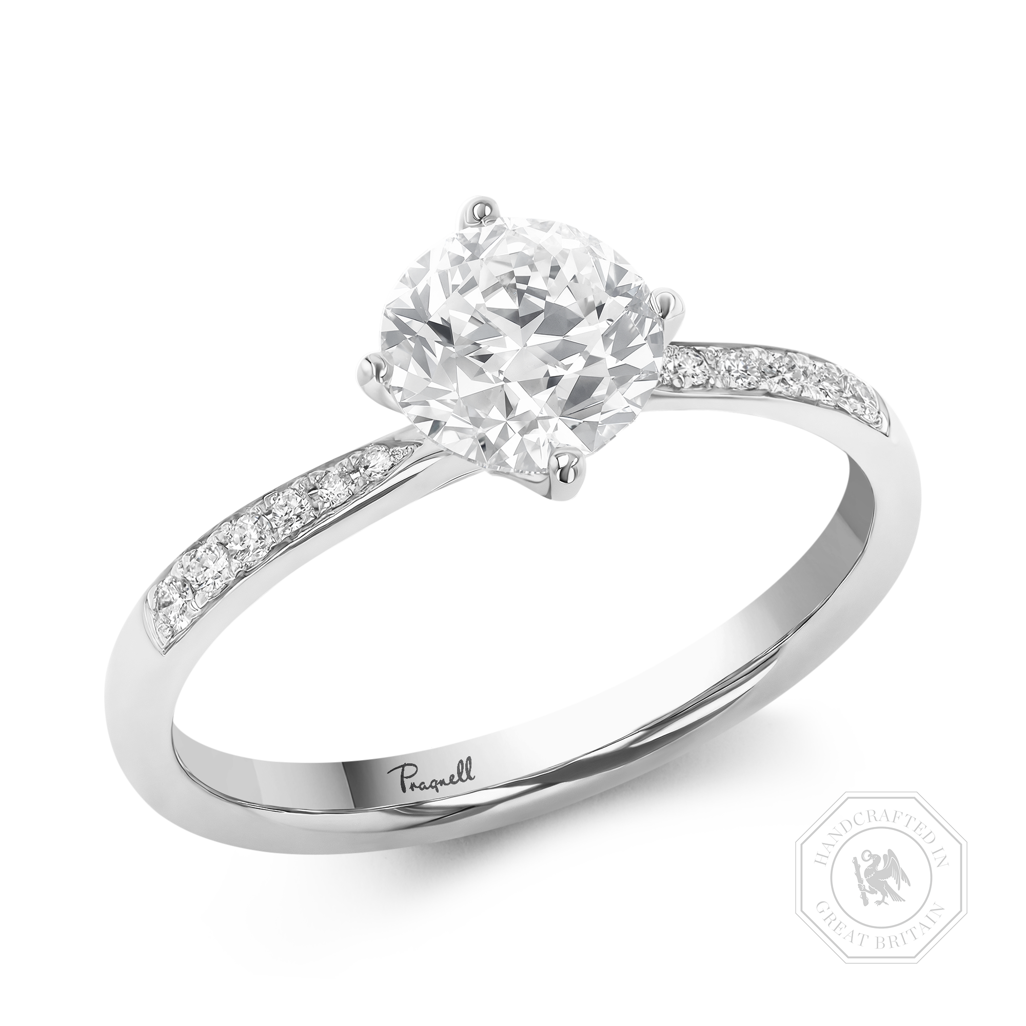 Union 0.32ct Brilliant Cut Diamond Ring Brilliant cut, Claw set_1