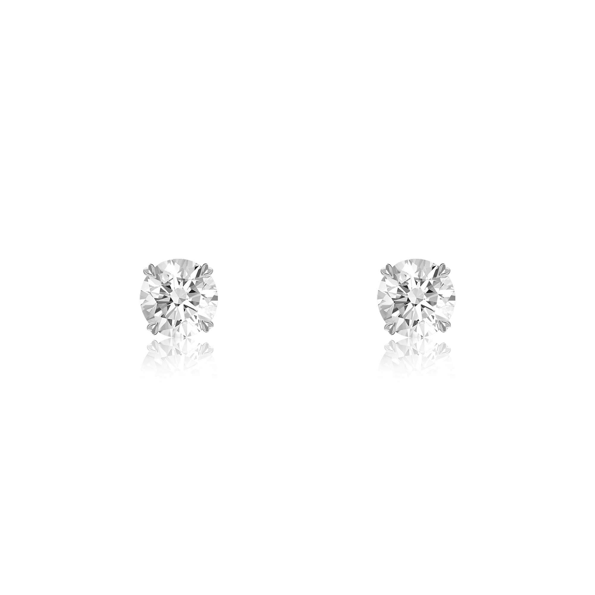 Windsor 0.60ct Diamond Stud Earrings Brilliant cut, Claw set_1