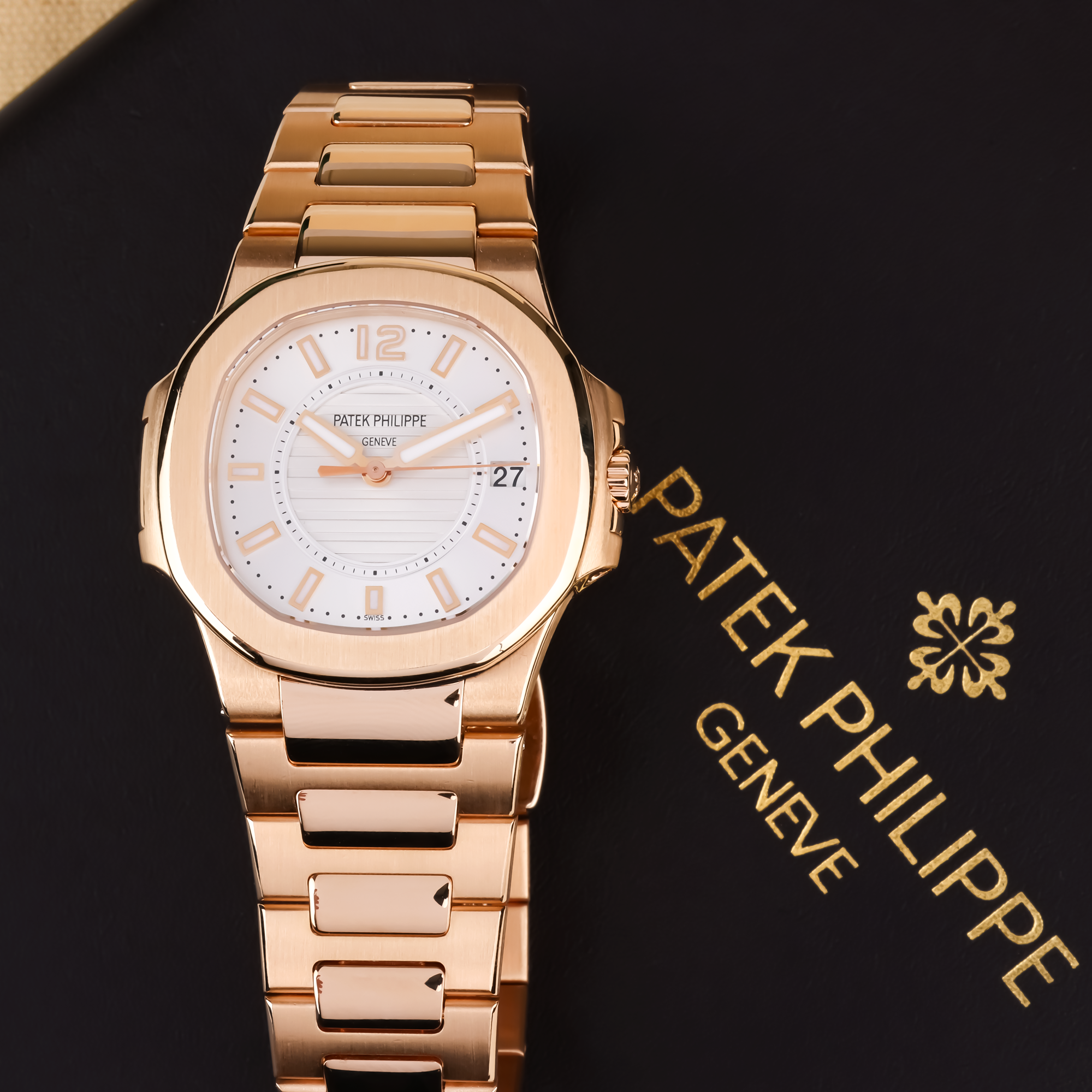 Pre-Owned Patek Philippe Nautilus 32mm, Silver Dial, Arabic/Baton Numerals_8