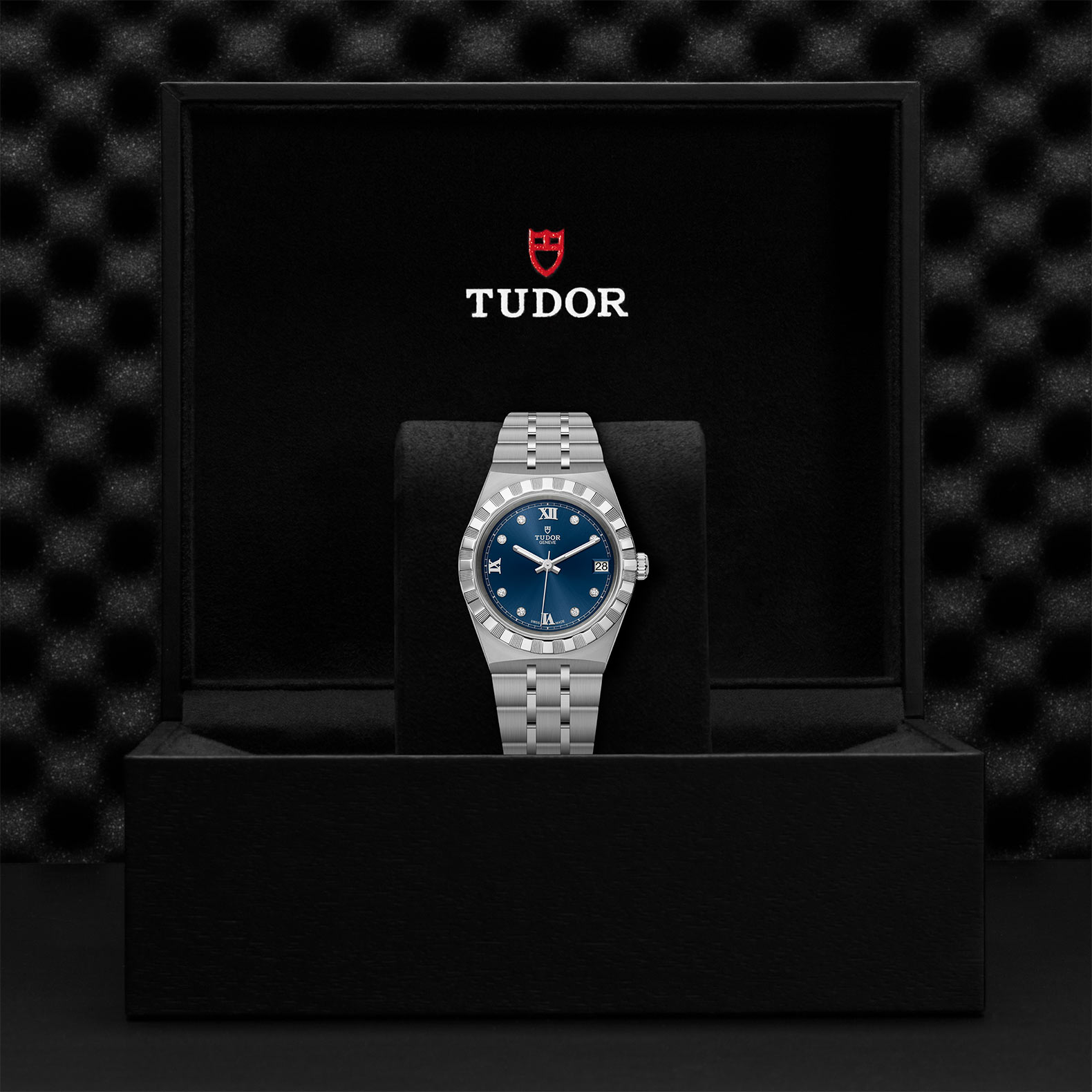 Tudor Royal 34mm. Blue Dial. Diamond Numerals_3
