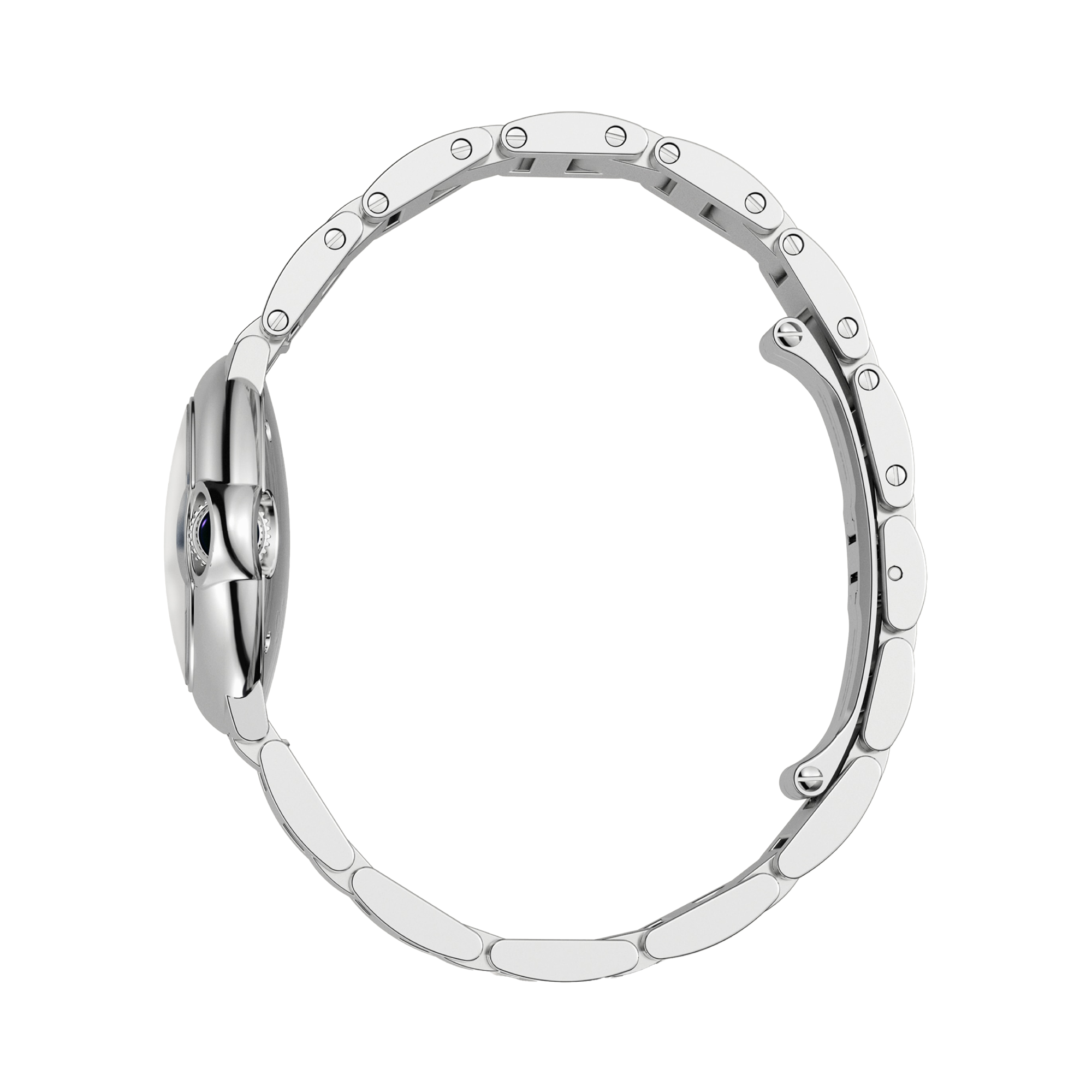 Cartier Ballon Bleu de Cartier 28.6mm, Silver Dial, Roman Numerals_3