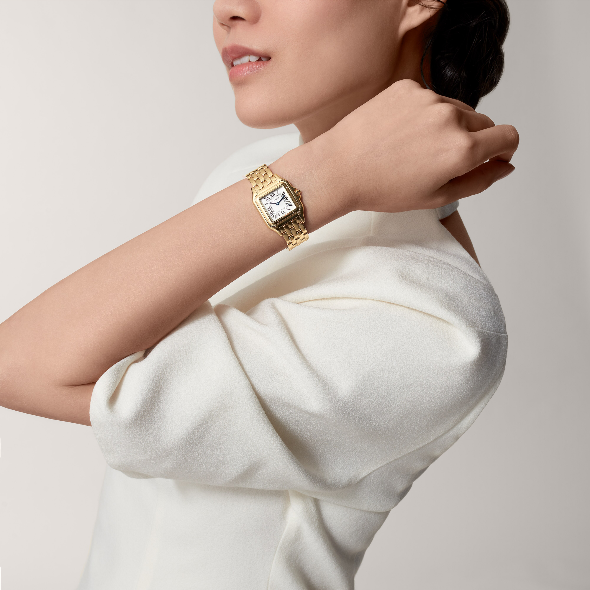 Cartier Panthère de Cartier Small, Silver Dial, Roman Numerals_10