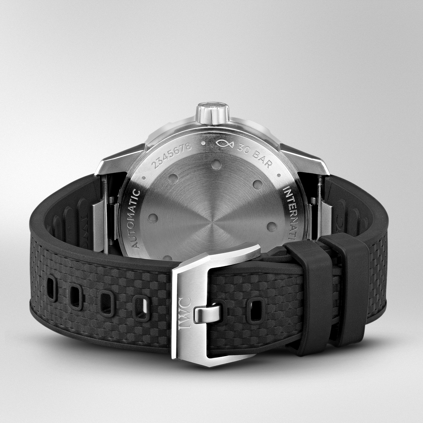 IWC Aquatimer Automatic 42mm, Black Dial, Baton Numerals_4