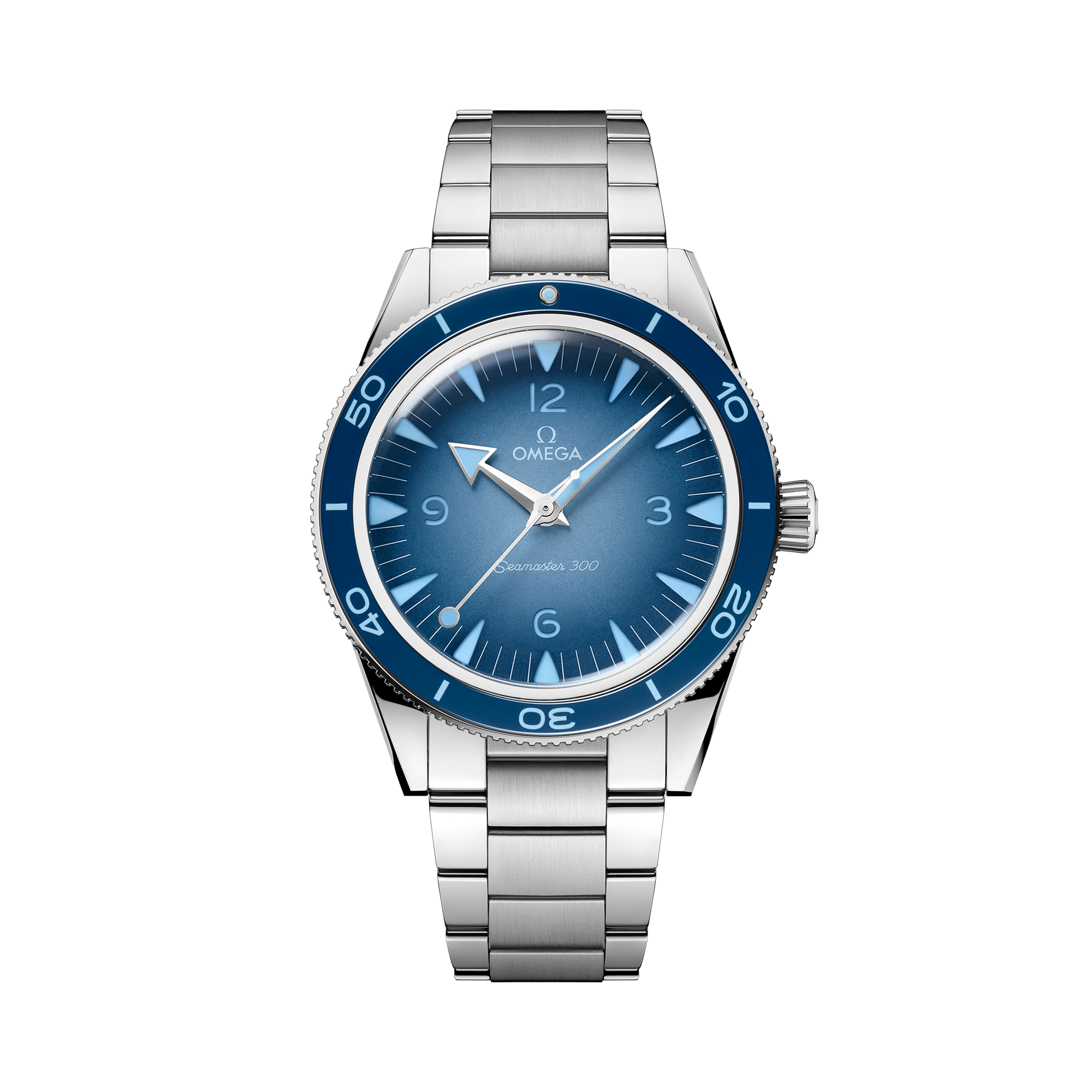 OMEGA Seamaster 41mm, Blue Dial, Arabic/Baton Numerals_1