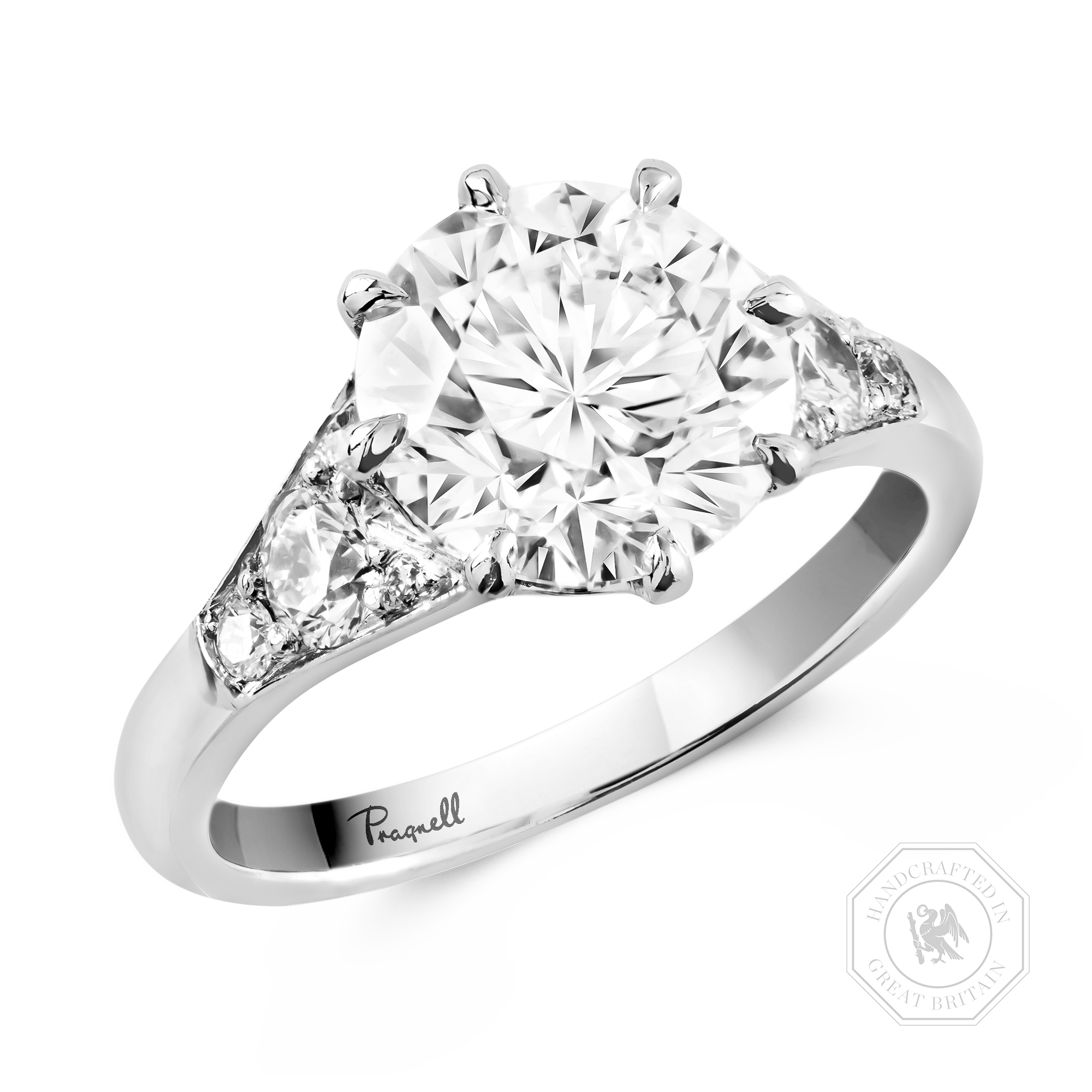 Antrobus 3.07ct Diamond Solitaire Ring Brilliant cut, Claw set_1