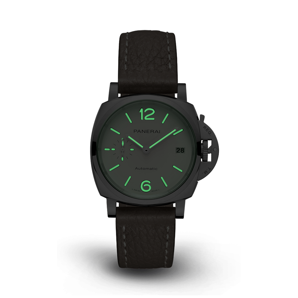 Luminor Due - 38mm White Dial, Arabic/Baton Numerals_2