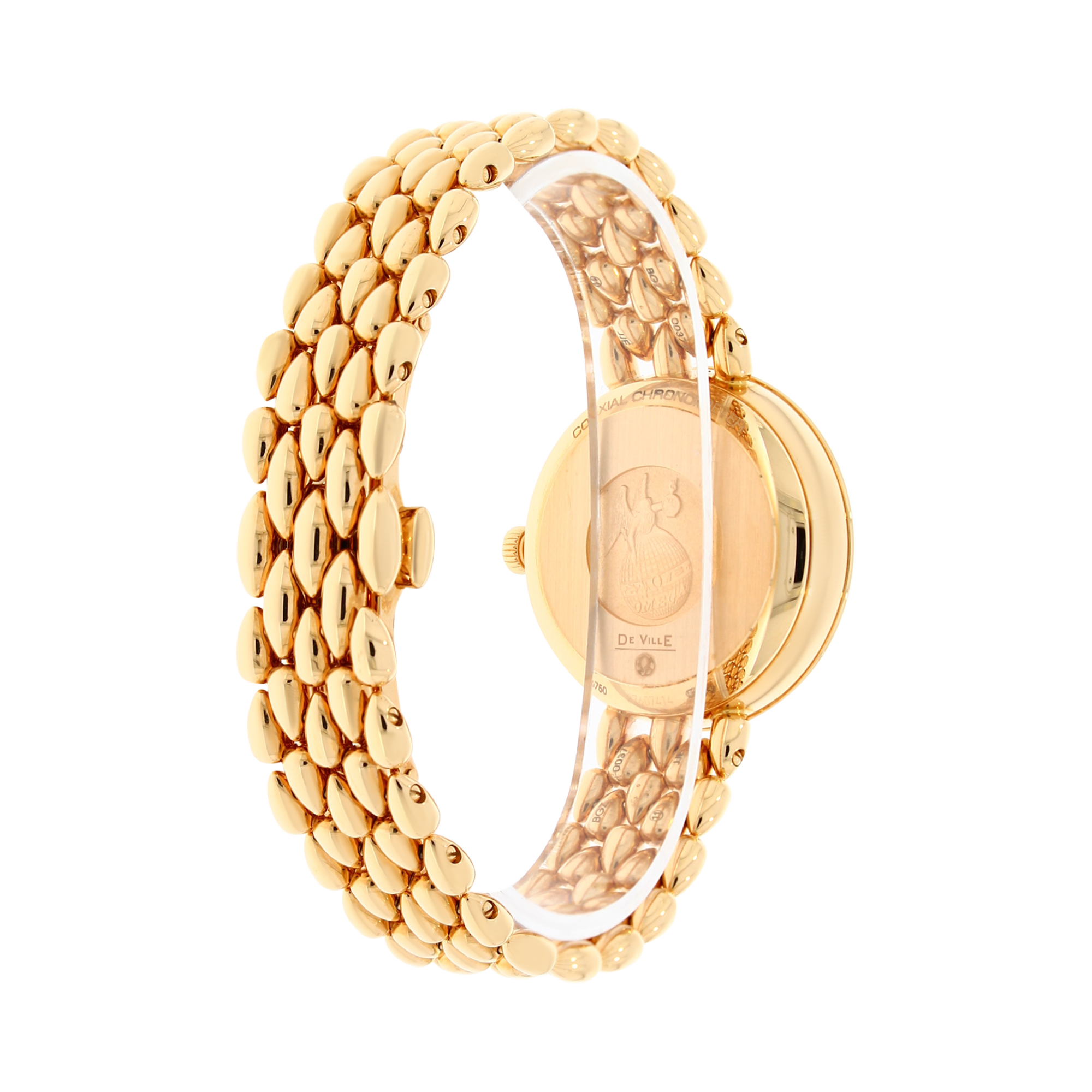 OMEGA De Ville Prestige 'Dewdrop' 32.7mm, Mother of Pearl Dial, Diamond Numerals_3