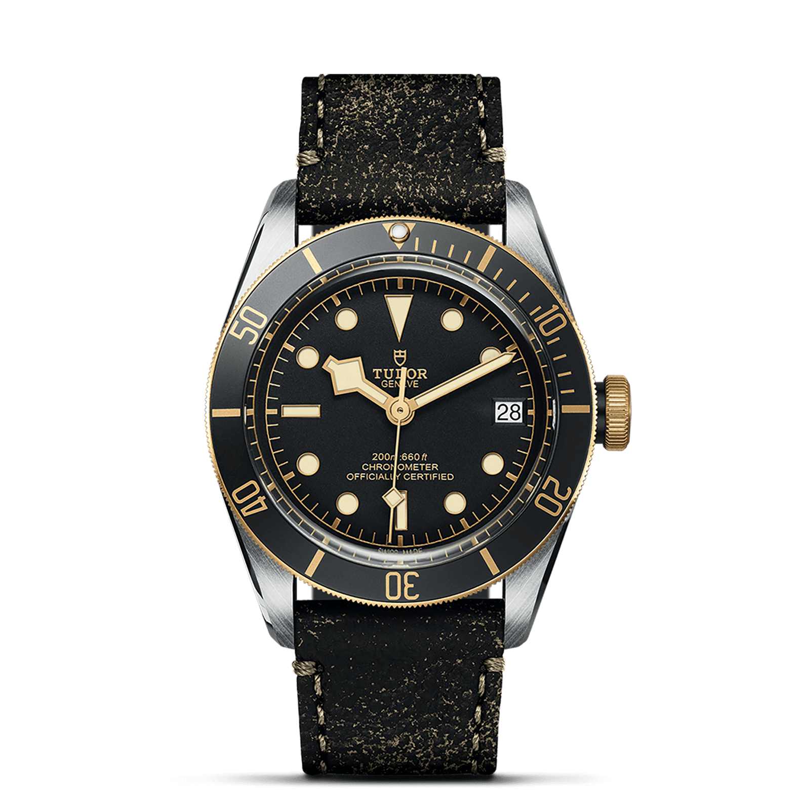 Tudor Black Bay S&G 41mm. Black Dial. Baton Numerals_1