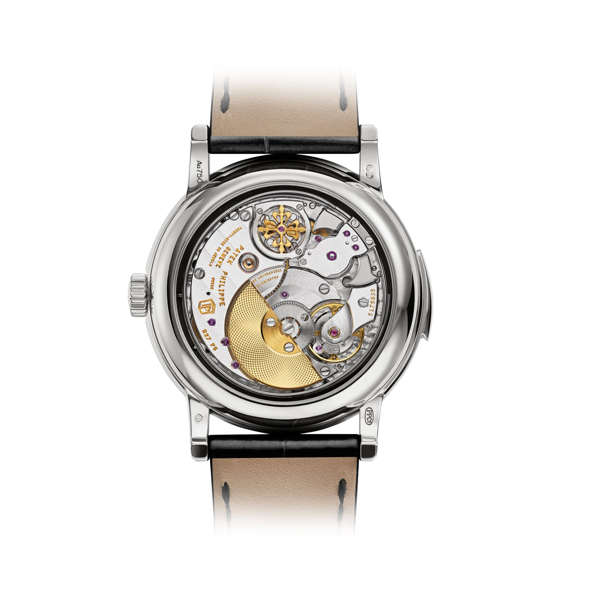 Patek Philippe Grand Complications 38mm, Black Dial, Baton Numerals_2