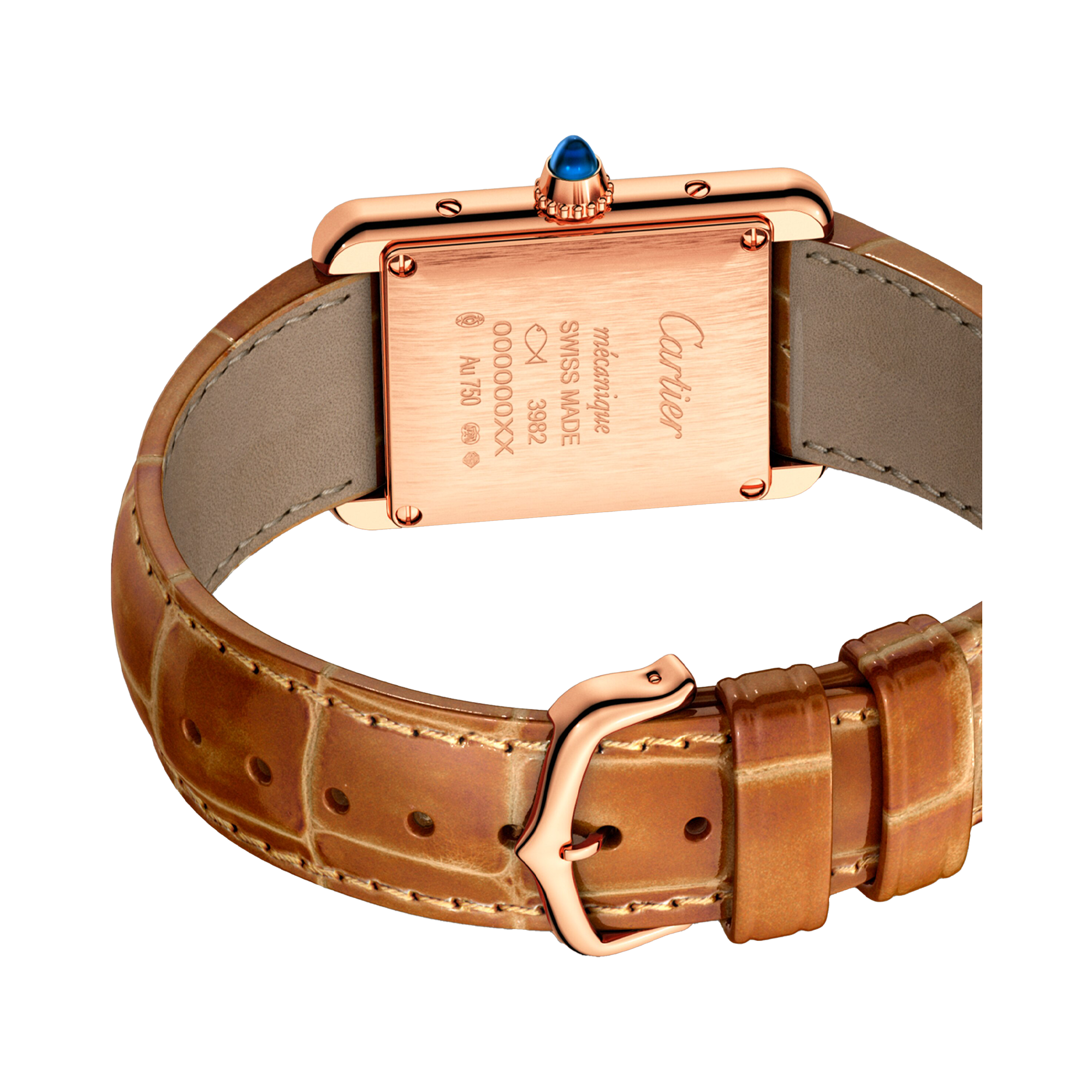 Cartier Tank Louis Cartier 22mm, Silver Dial, Roman Numerals_3