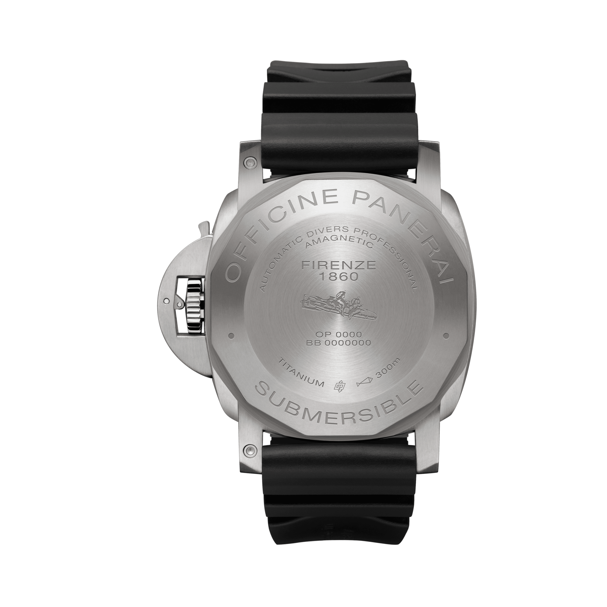 Submersible Amagnetic - 47mm Black Dial, Baton Numerals_2