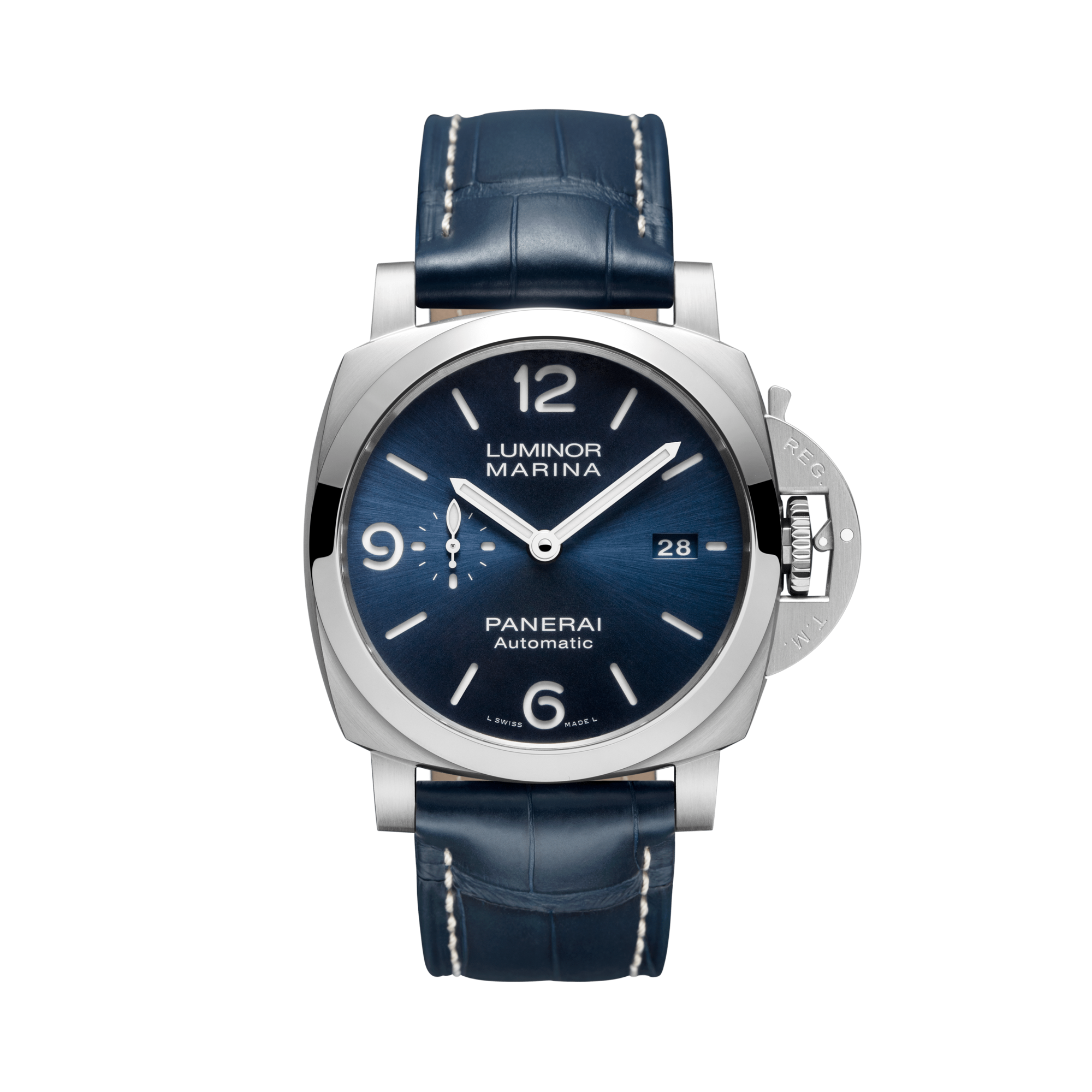 Panerai Luminor Marina - 44mm 44mm, Blue Dial, Arabic/Baton Numerals_1