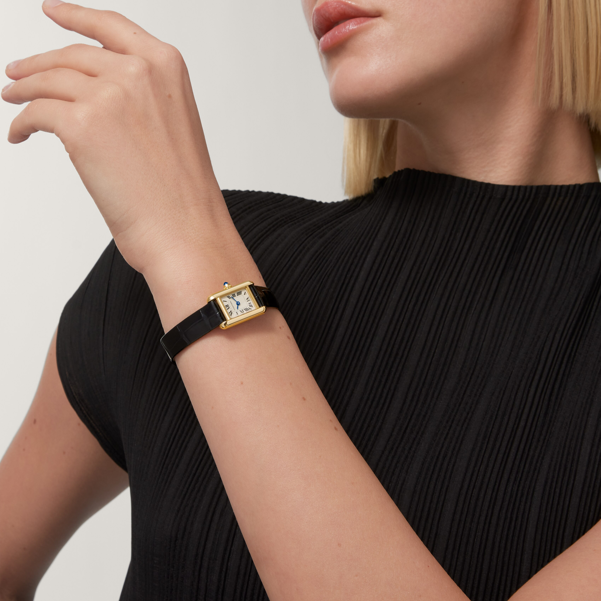 Cartier Tank Mini, Silver Dial, Roman Numerals_10