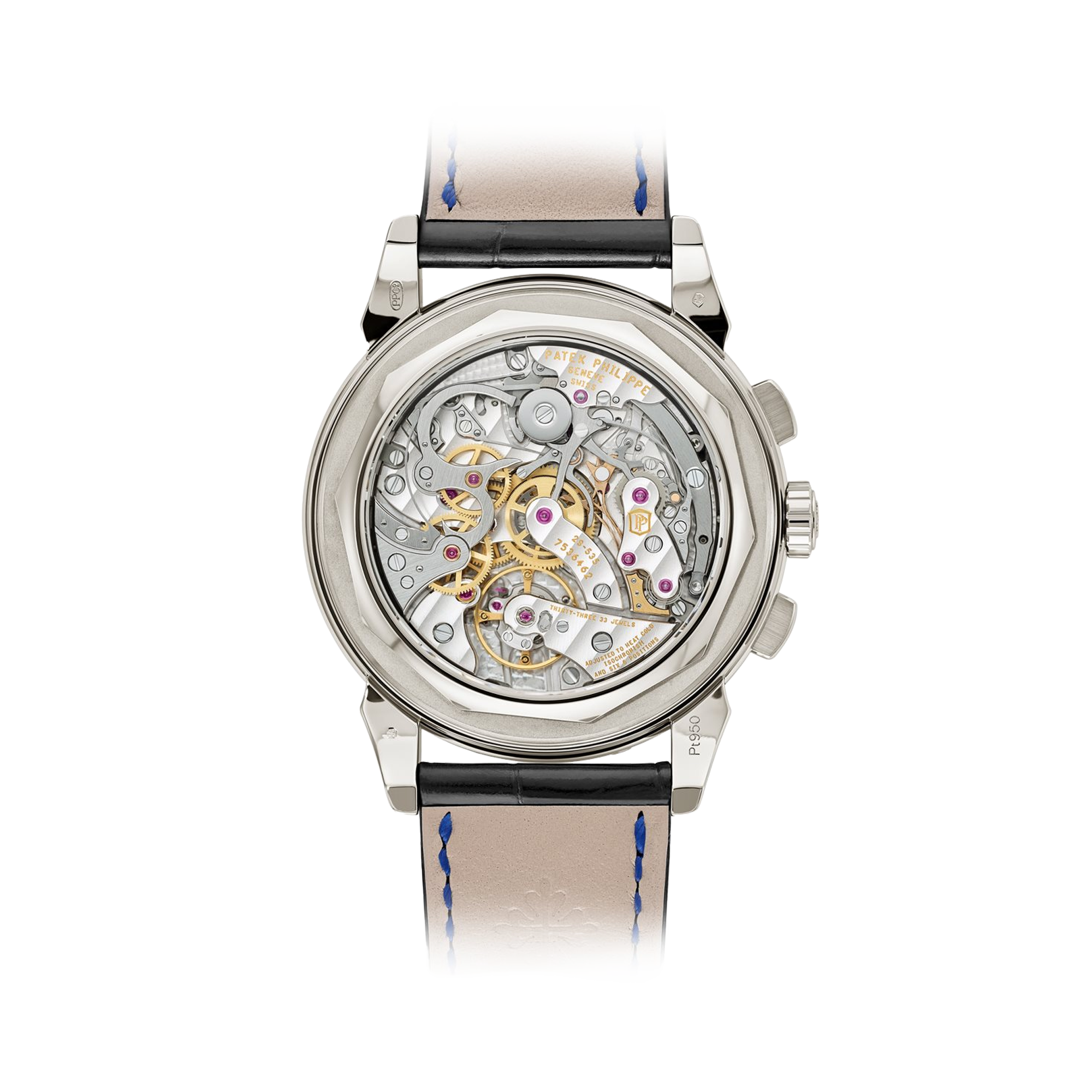 Patek Grand Complications 41mm,Blue Dial, Baton Numerals_2