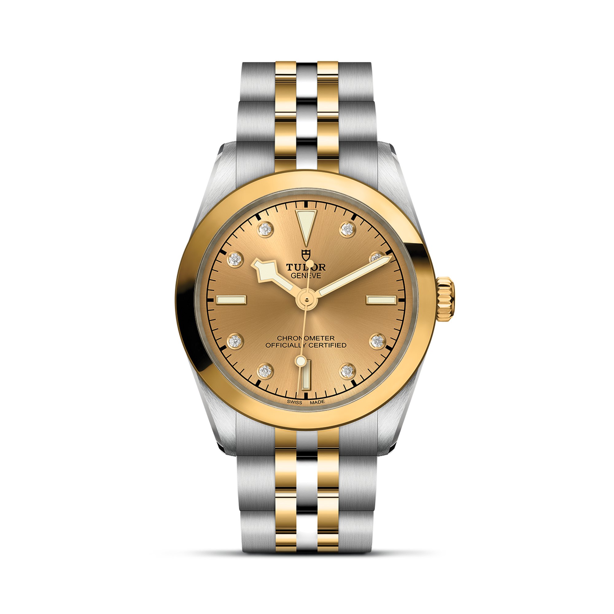 Tudor Black Bay One 31 S&G 31mm, Gold Dial, Diamond Numerals_1