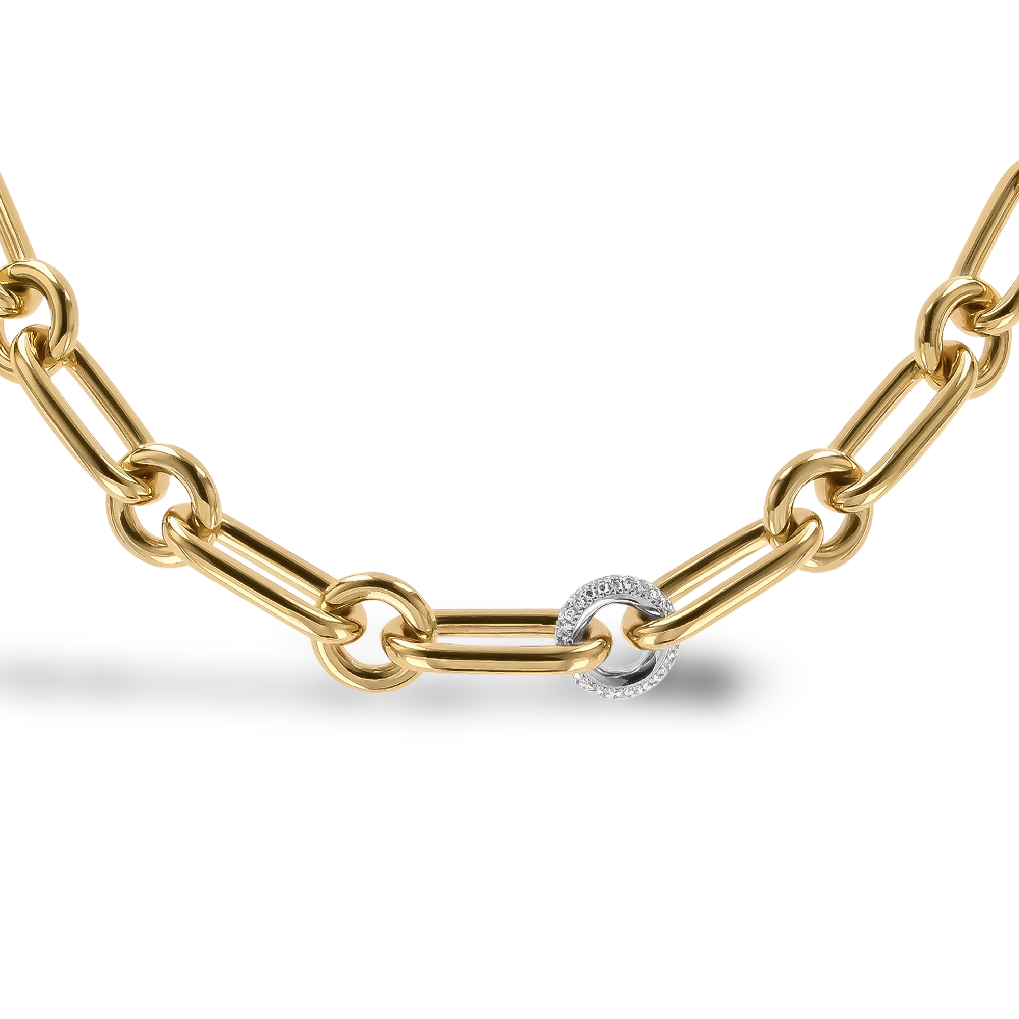 Havana 0.78ct Diamond Necklace Brilliant Cut, Pave Set_2