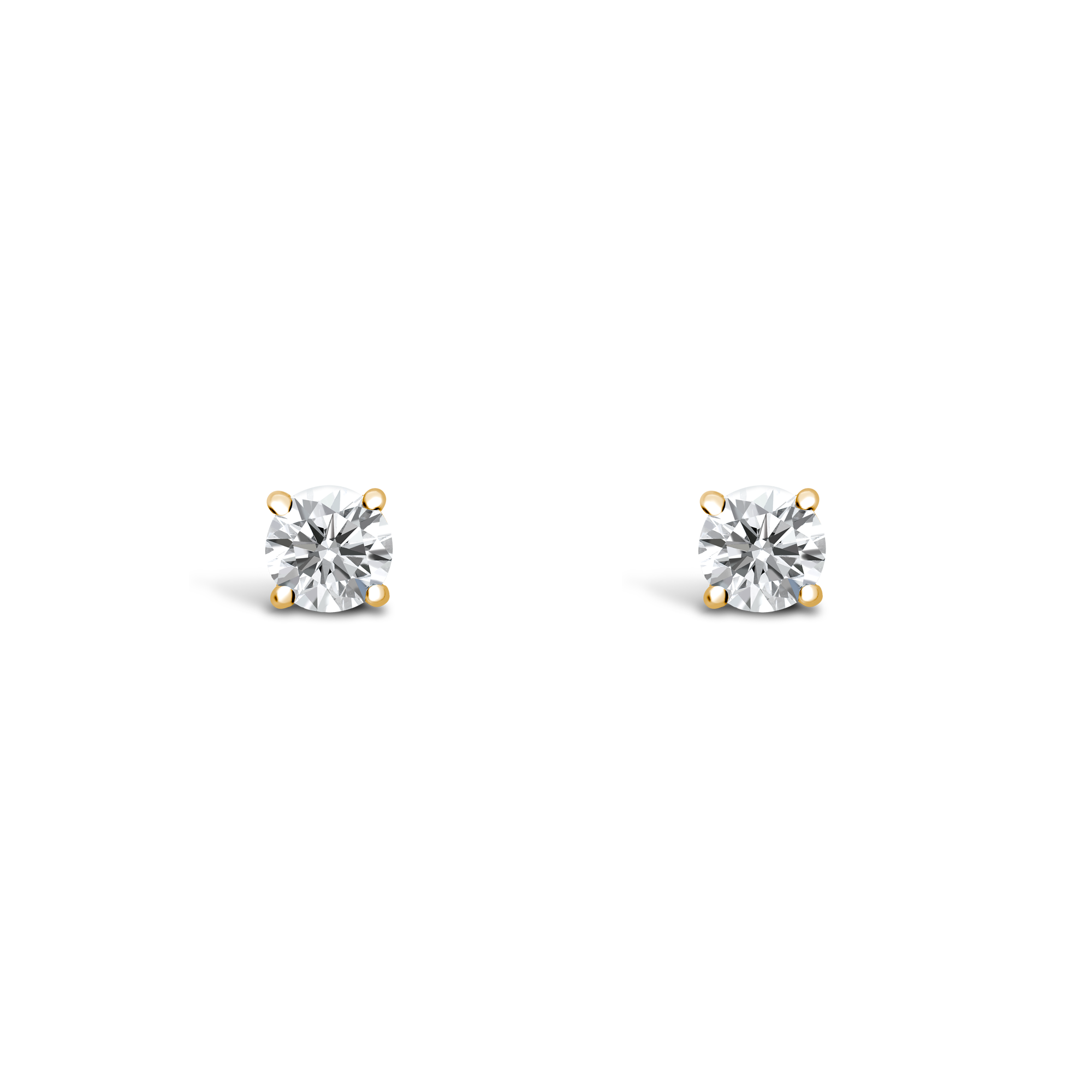 Diamond Stud Earrings Brilliant cut, Claw set_1